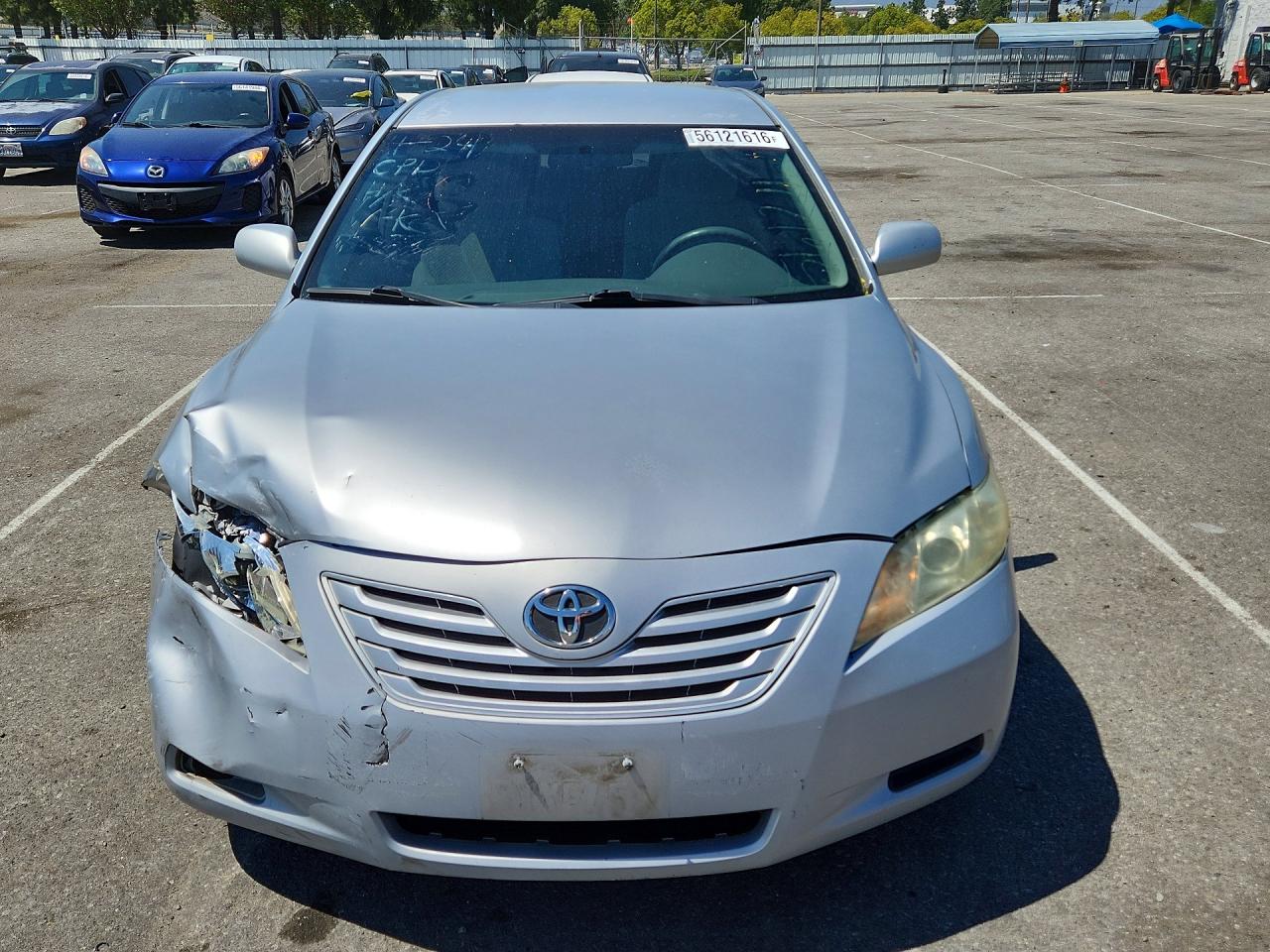 2007 Toyota Camry Le Silver vin: 4T1BE46K87U636920