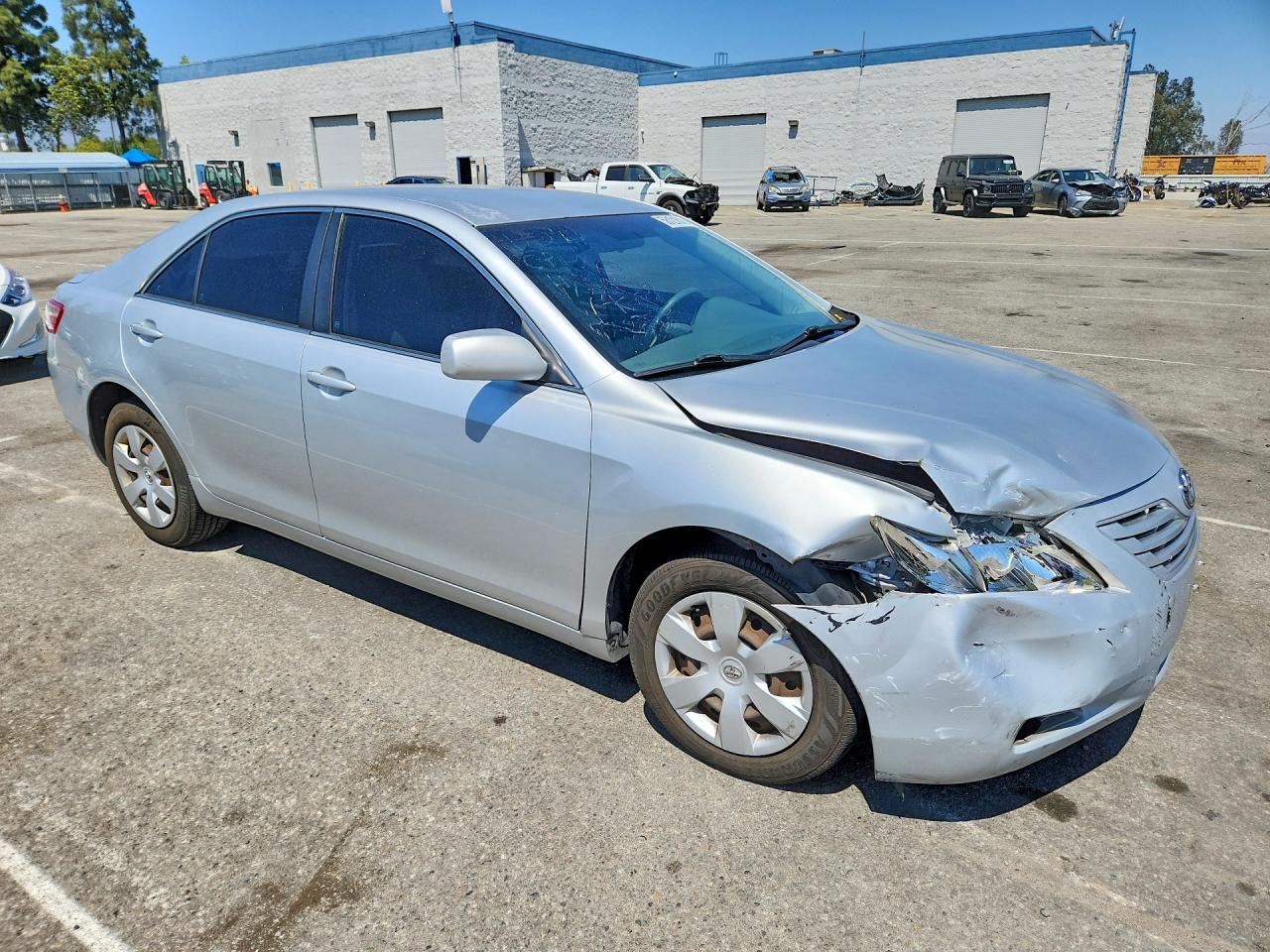 2007 Toyota Camry Le Silver vin: 4T1BE46K87U636920