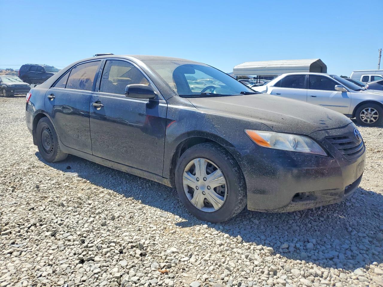 2007 Toyota Camry Le Black vin: 4T1BE46K87U644290