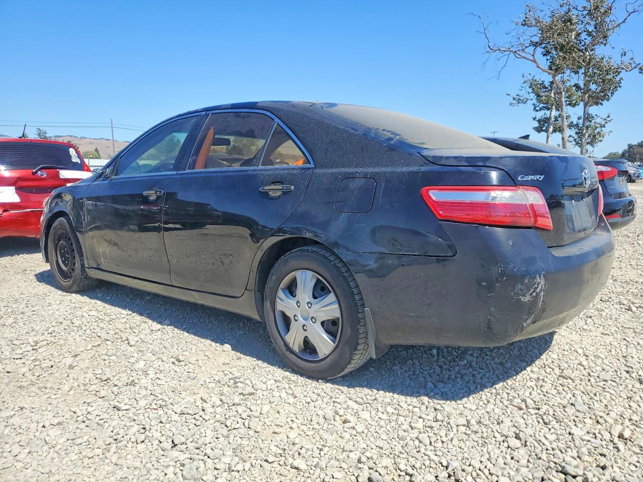 2007 Toyota Camry Le Black vin: 4T1BE46K87U644290