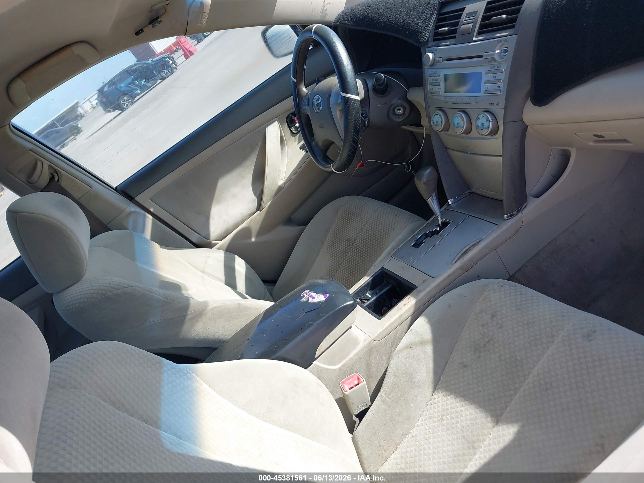 2007 Toyota Camry Ce Черный vin: 4T1BE46K87U646640