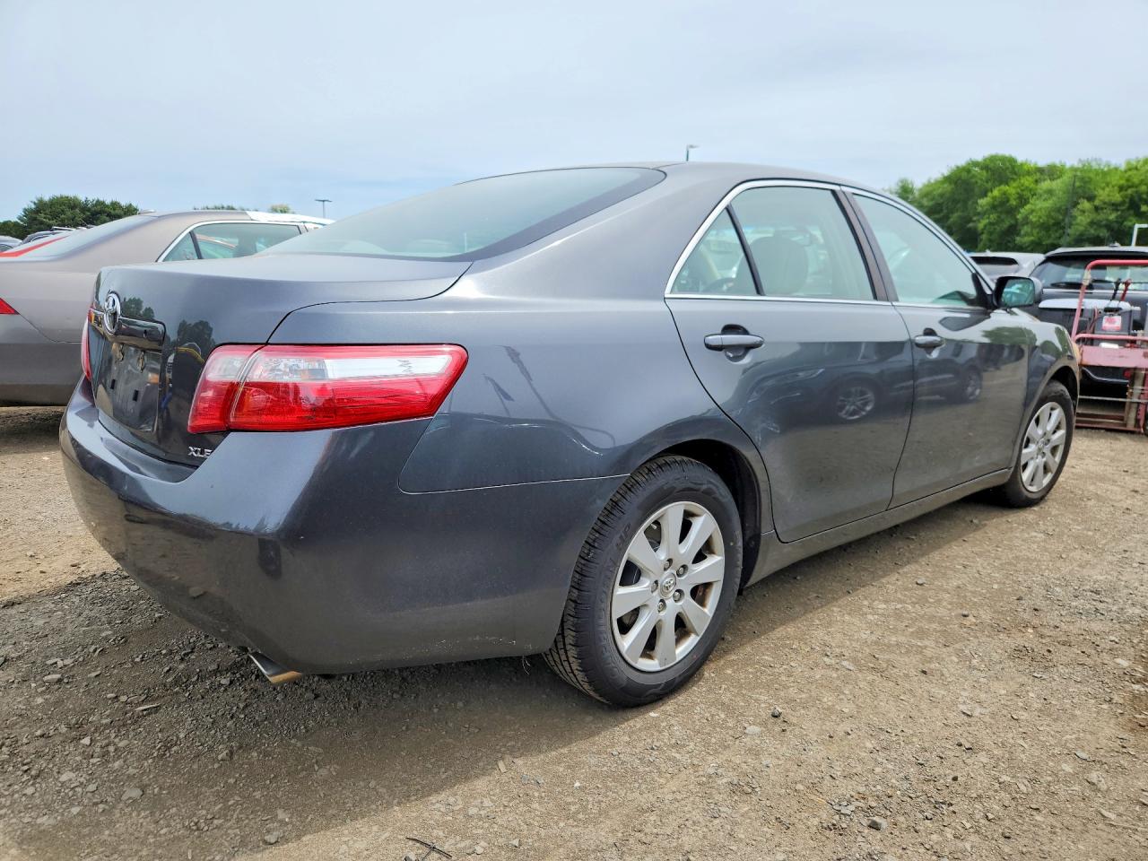 2007 Toyota Camry Xle Серый vin: 4T1BE46K87U662935