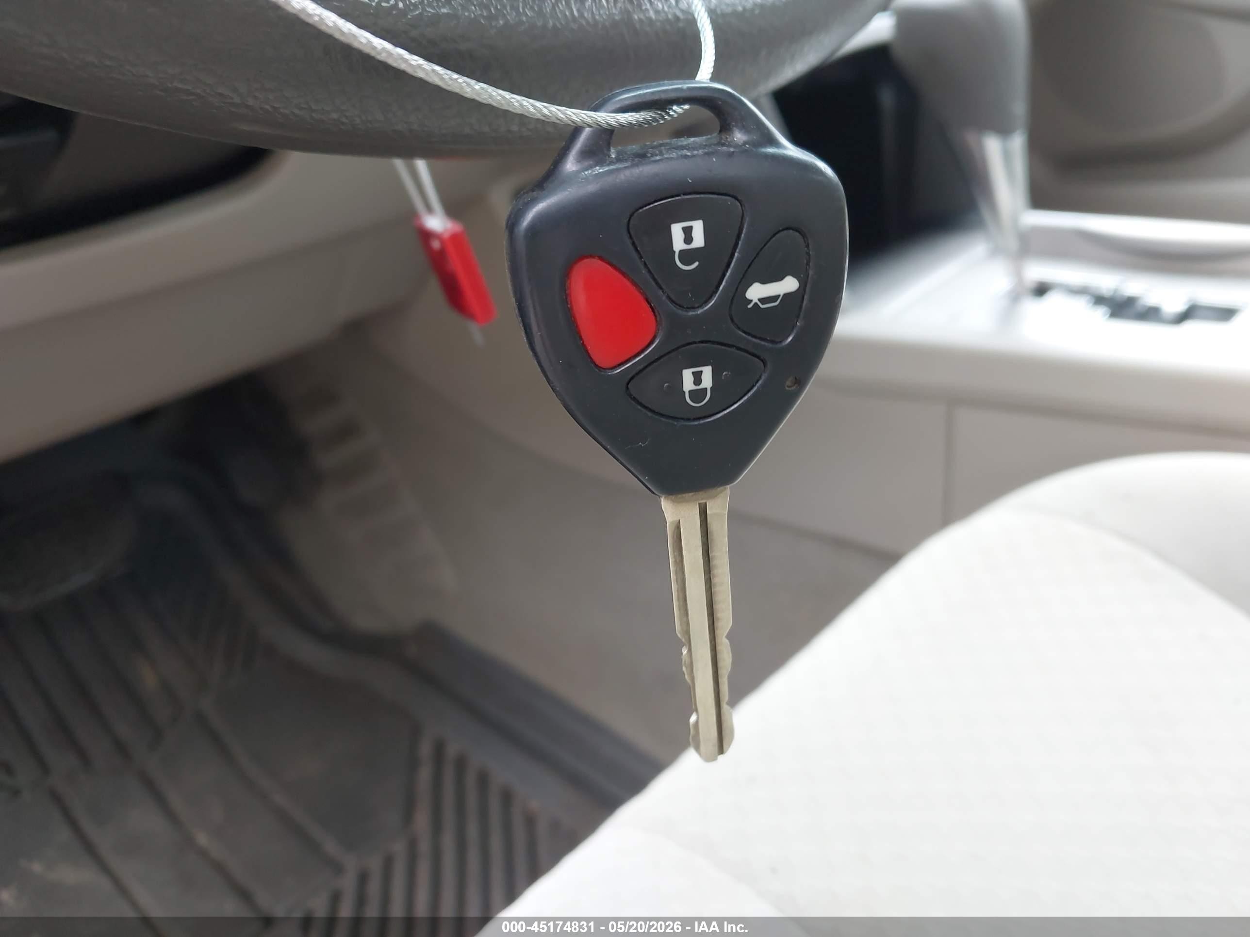 2007 Toyota Camry Le Черный vin: 4T1BE46K87U668864