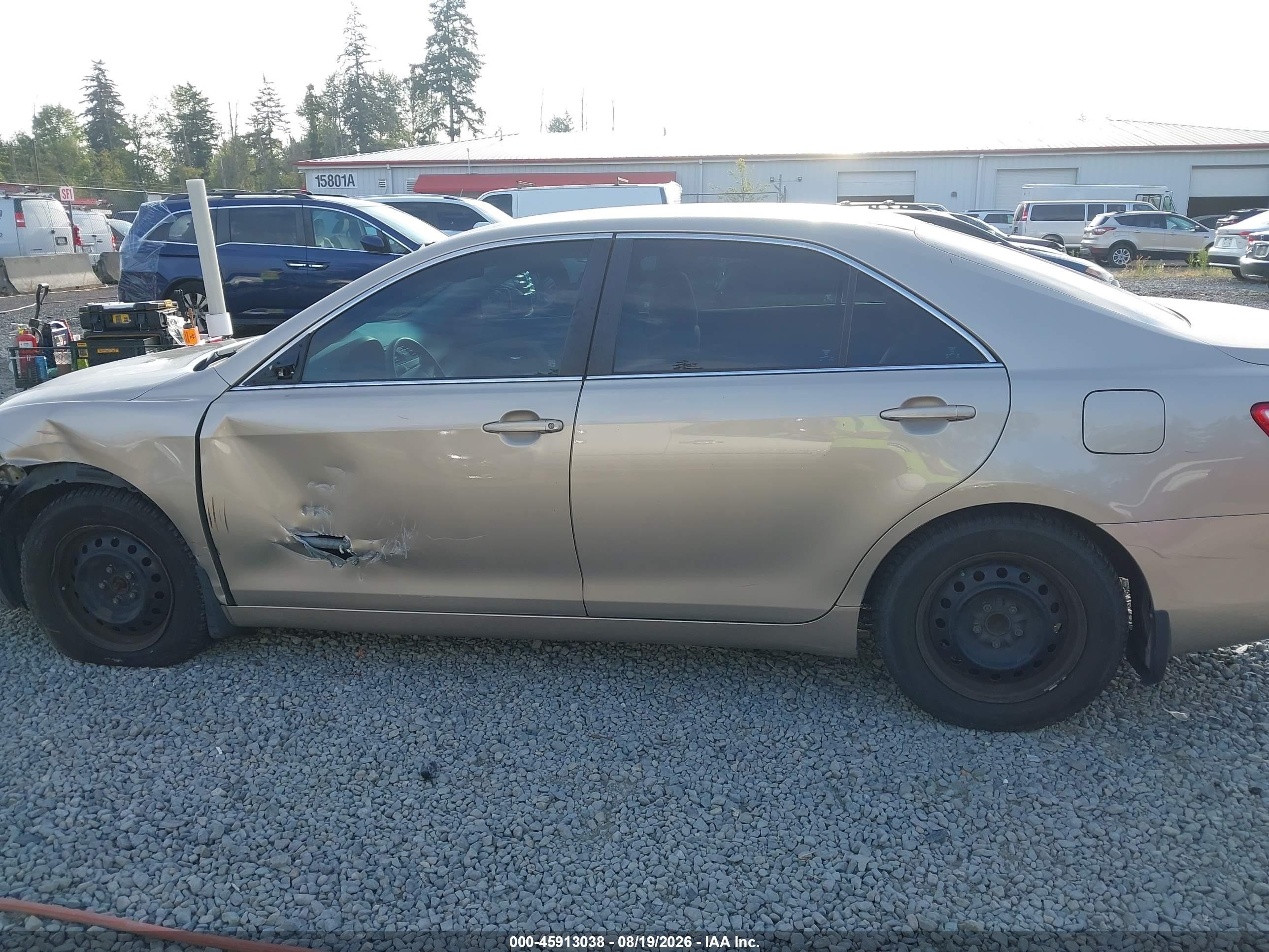 2007 Toyota Camry Le Бежевый vin: 4T1BE46K87U677824
