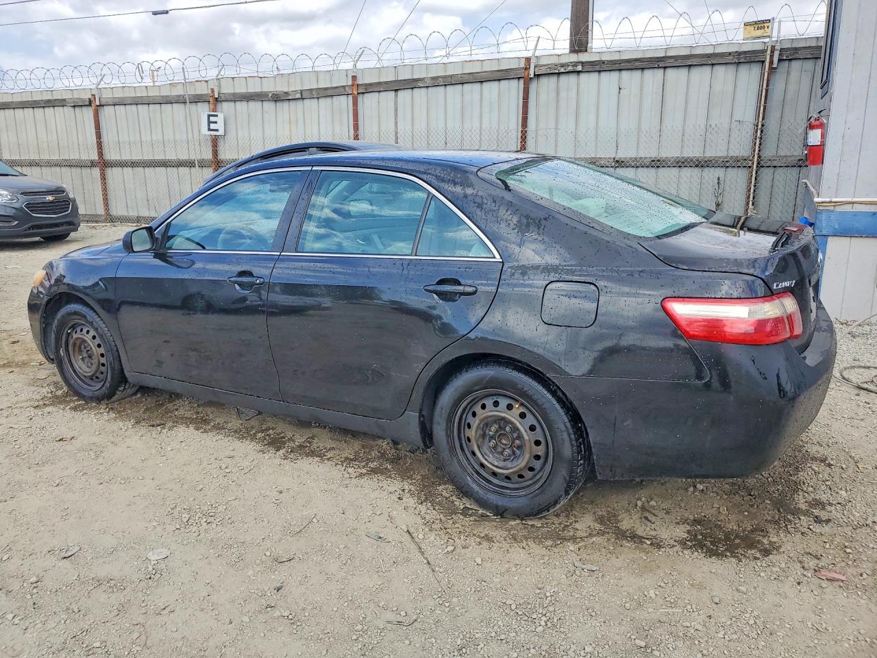 2007 Toyota Camry Le Black vin: 4T1BE46K87U687334