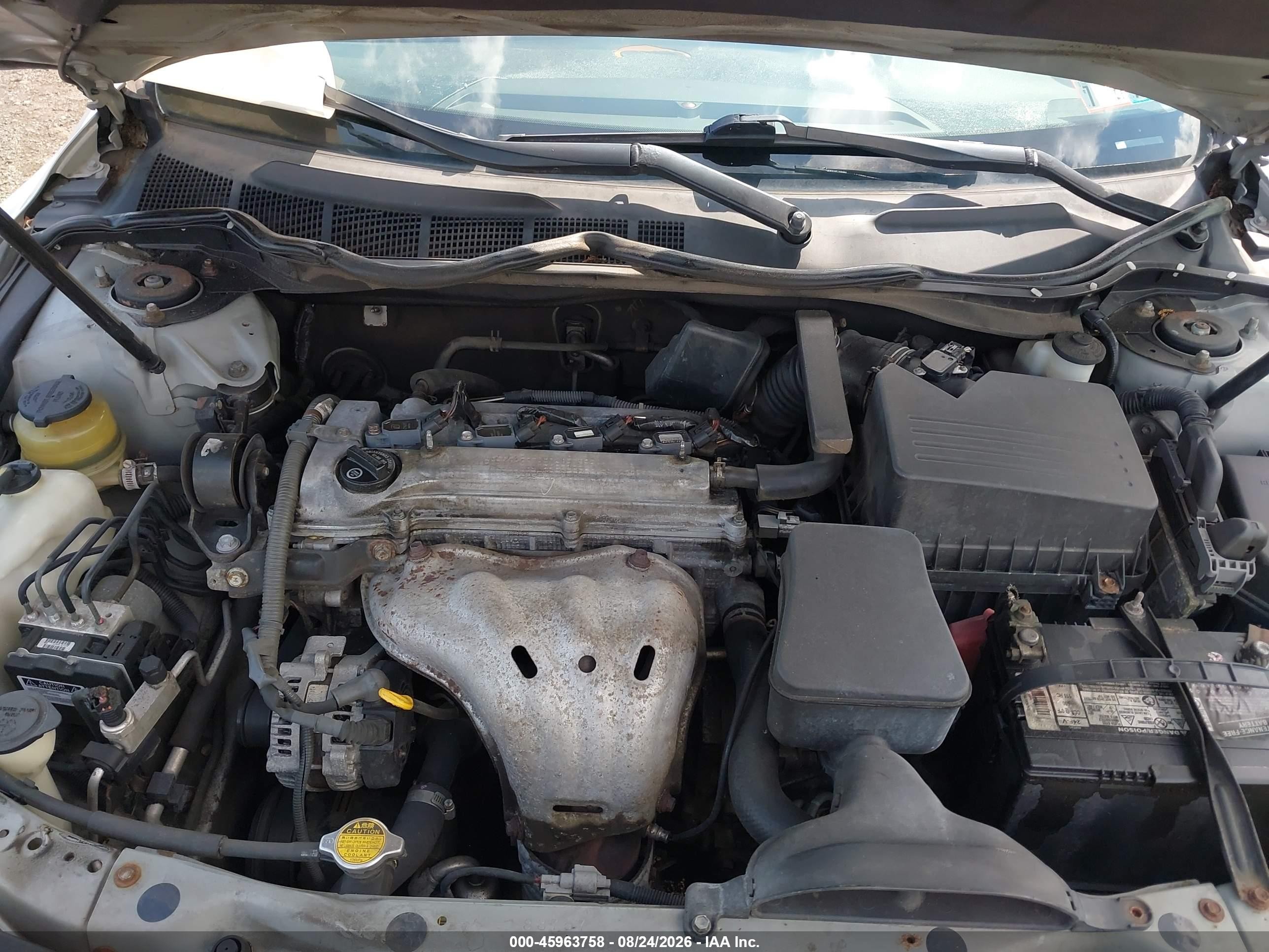 2007 Toyota Camry Se Silver vin: 4T1BE46K87U729985