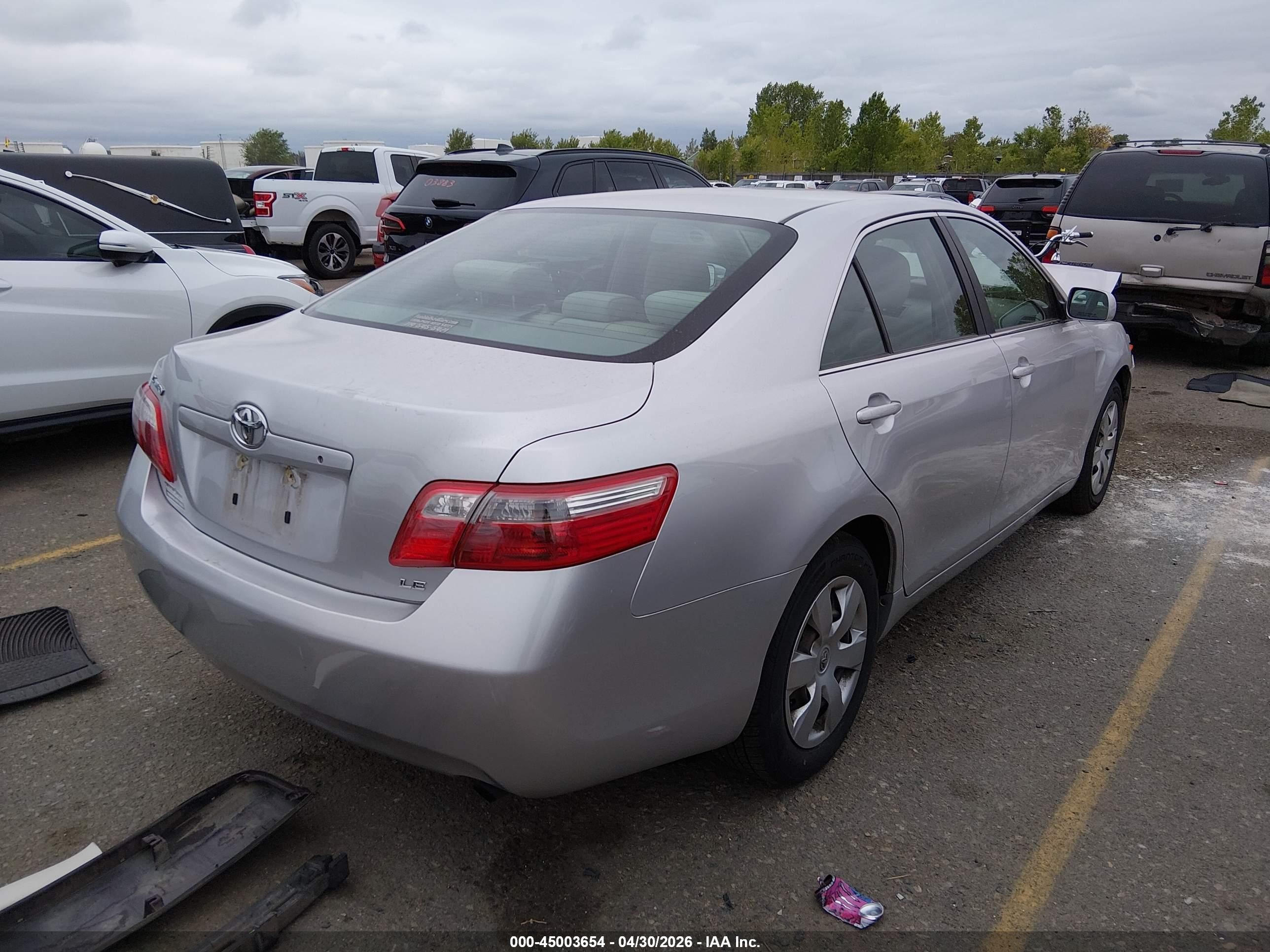 2008 Toyota Camry Le/se/xle Silver vin: 4T1BE46K88U200344