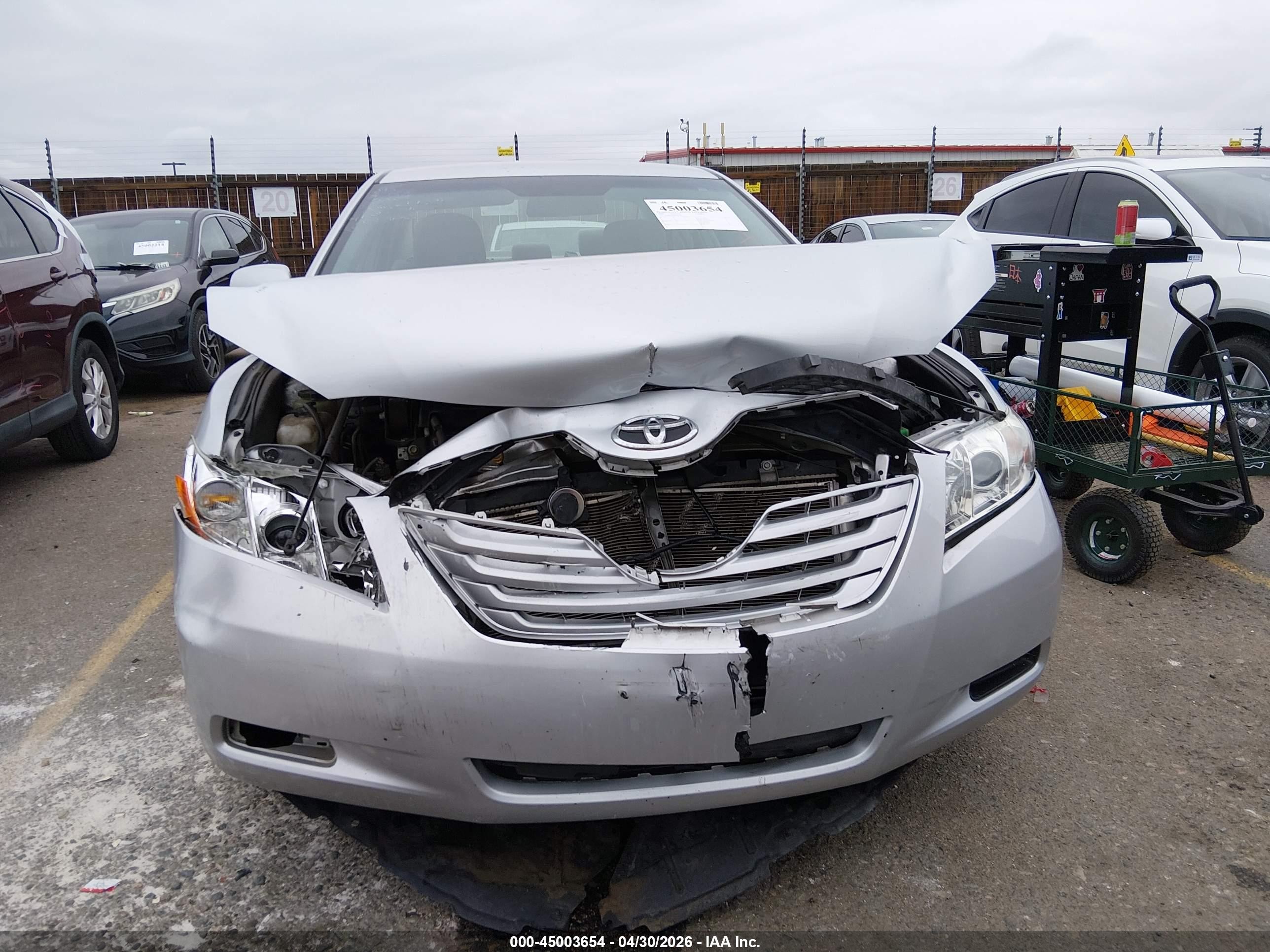 2008 Toyota Camry Le/se/xle Silver vin: 4T1BE46K88U200344