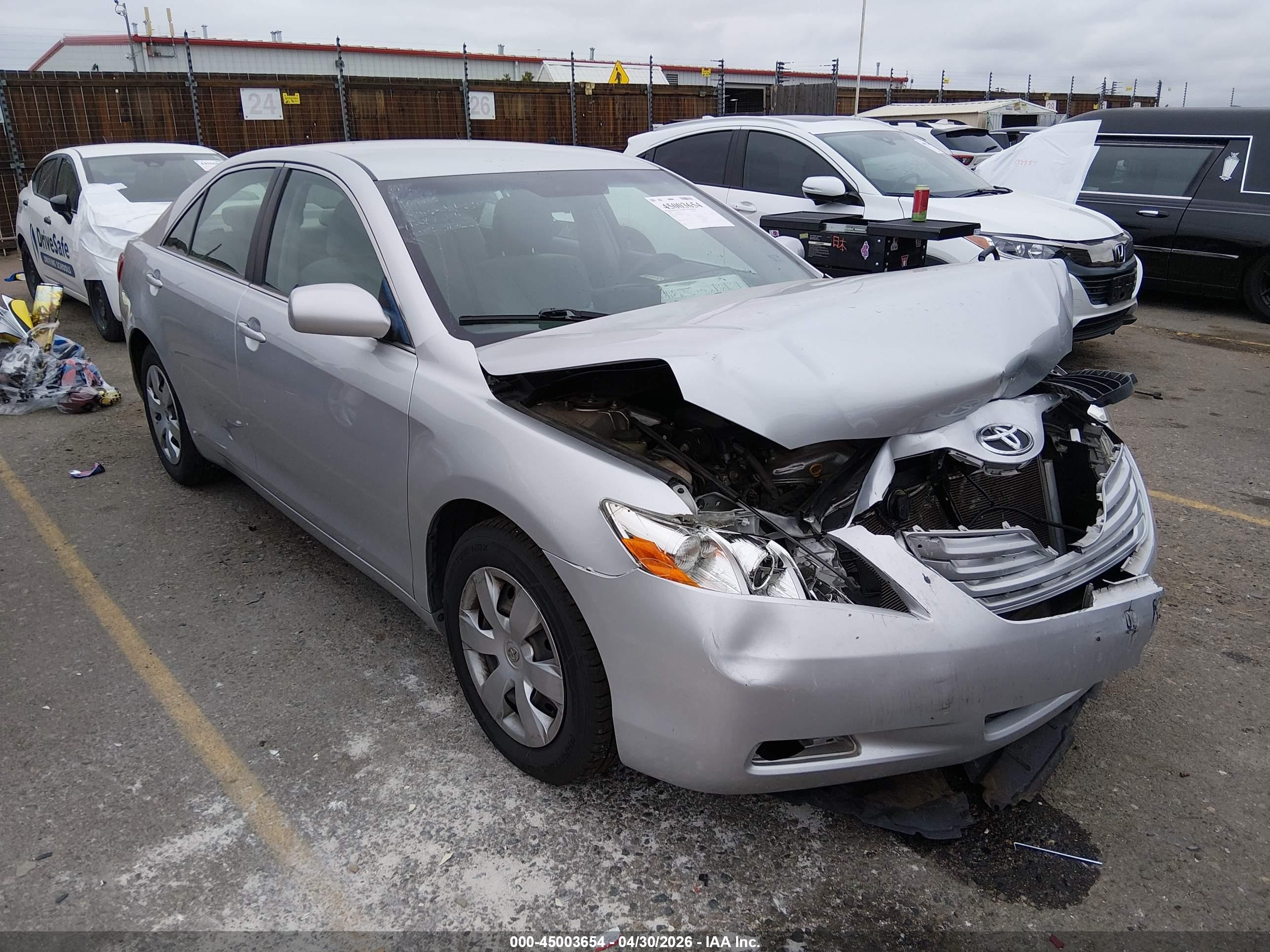 2008 Toyota Camry Le/se/xle Silver vin: 4T1BE46K88U200344