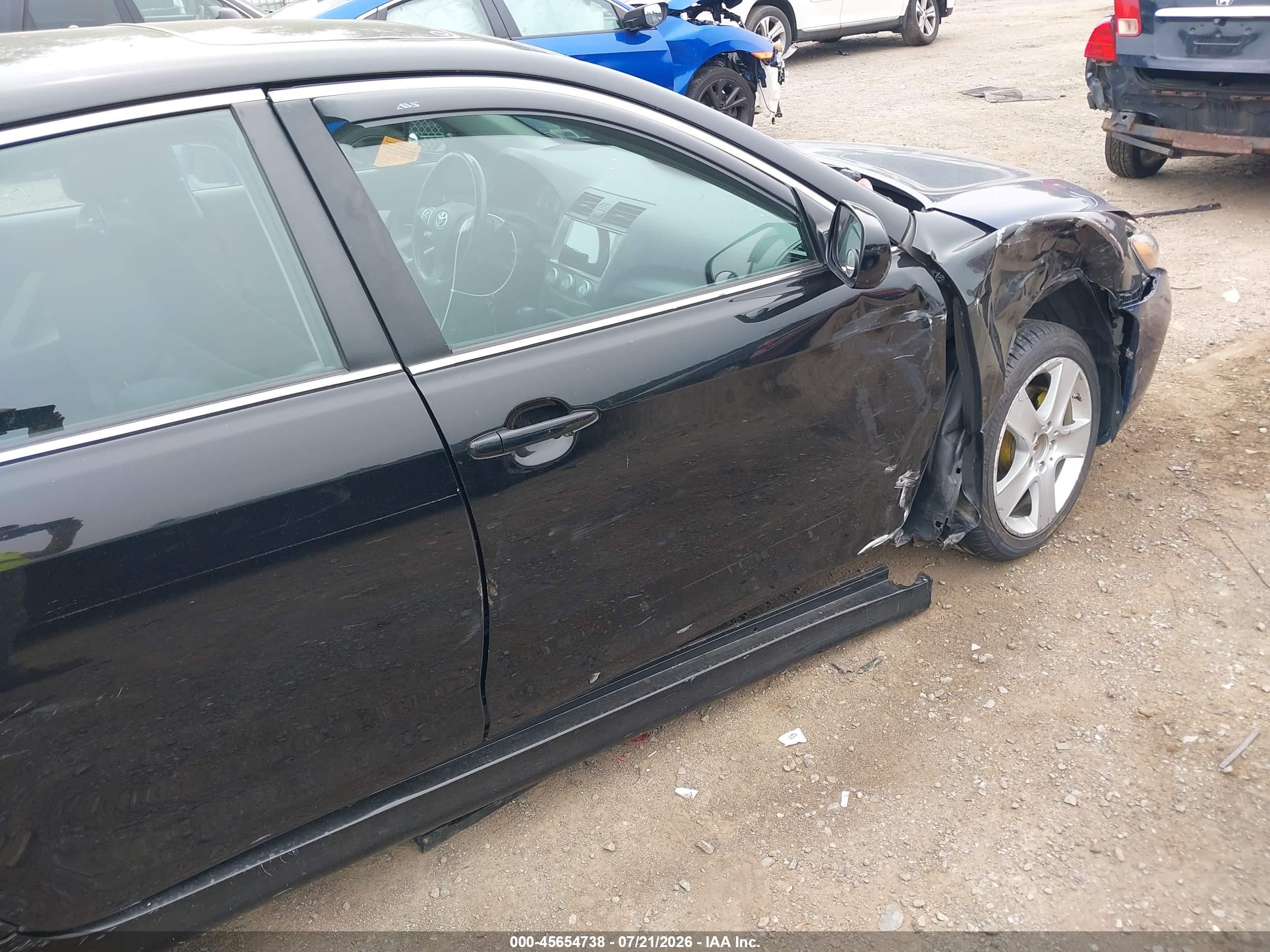 2008 Toyota Camry Se Black vin: 4T1BE46K88U220030