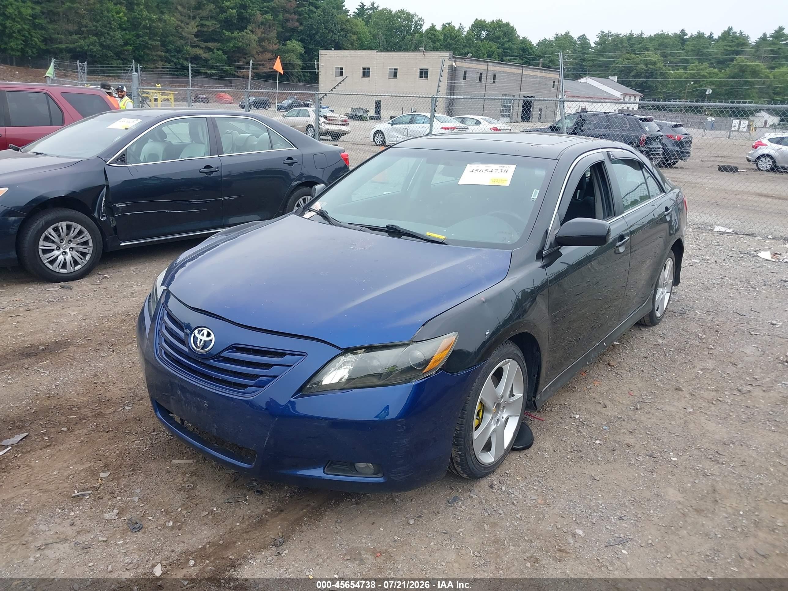 2008 Toyota Camry Se Black vin: 4T1BE46K88U220030