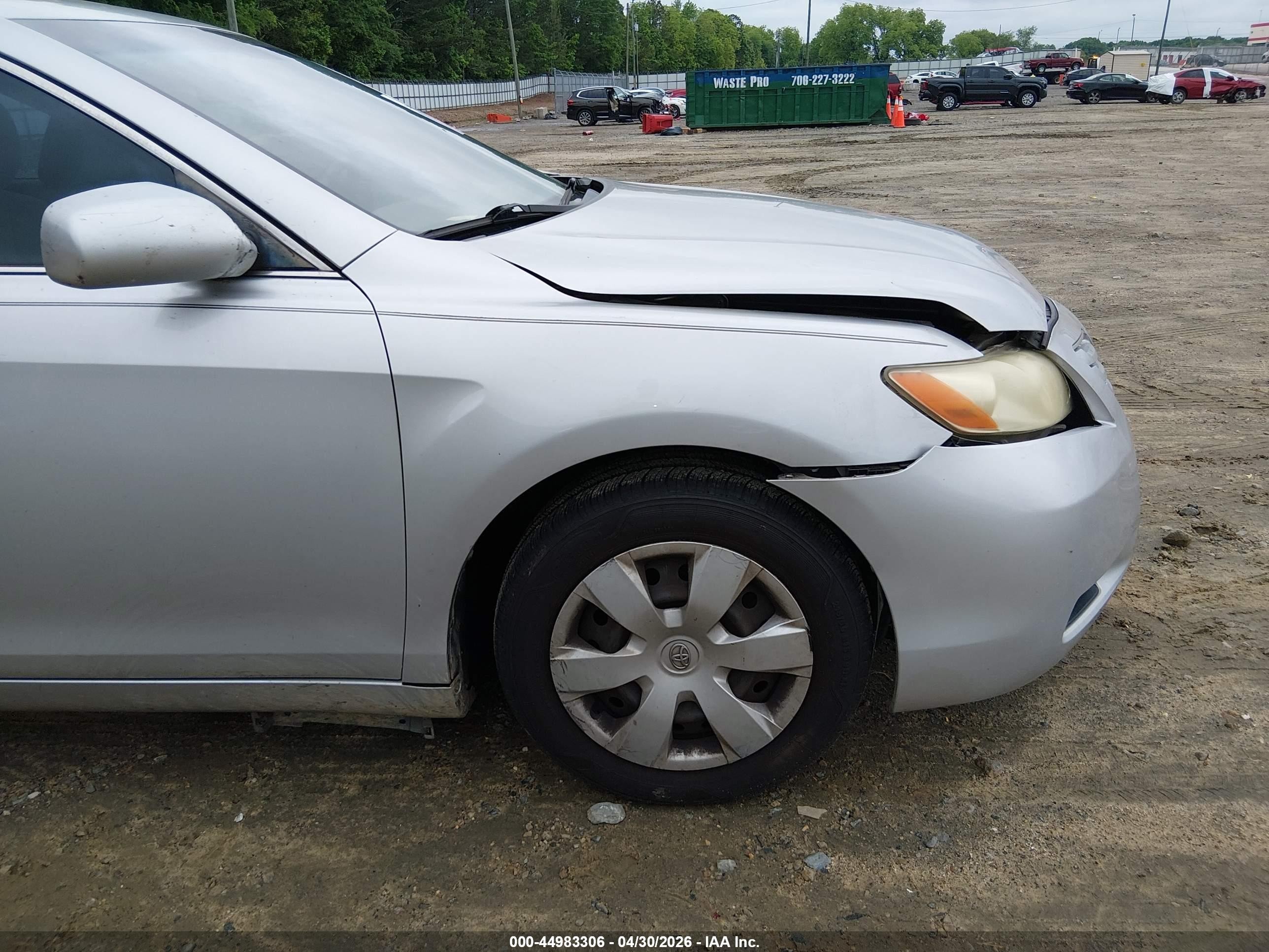 2008 Toyota Camry Le Silver vin: 4T1BE46K88U220156