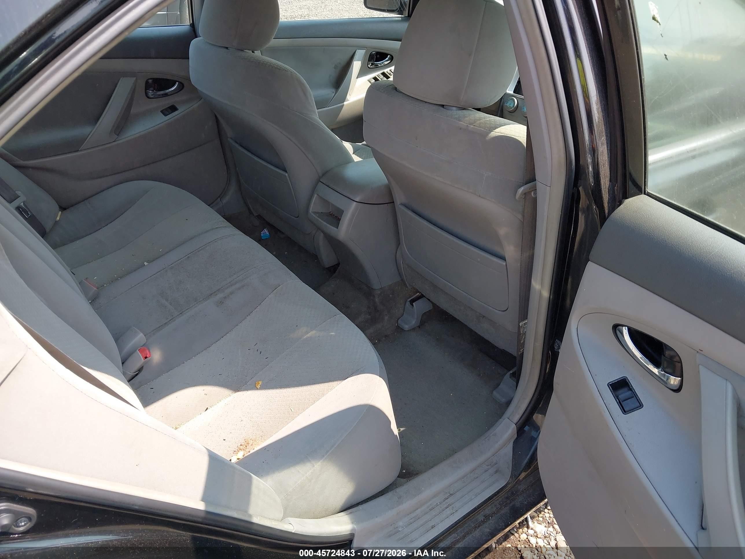2008 Toyota Camry Le Black vin: 4T1BE46K88U228273