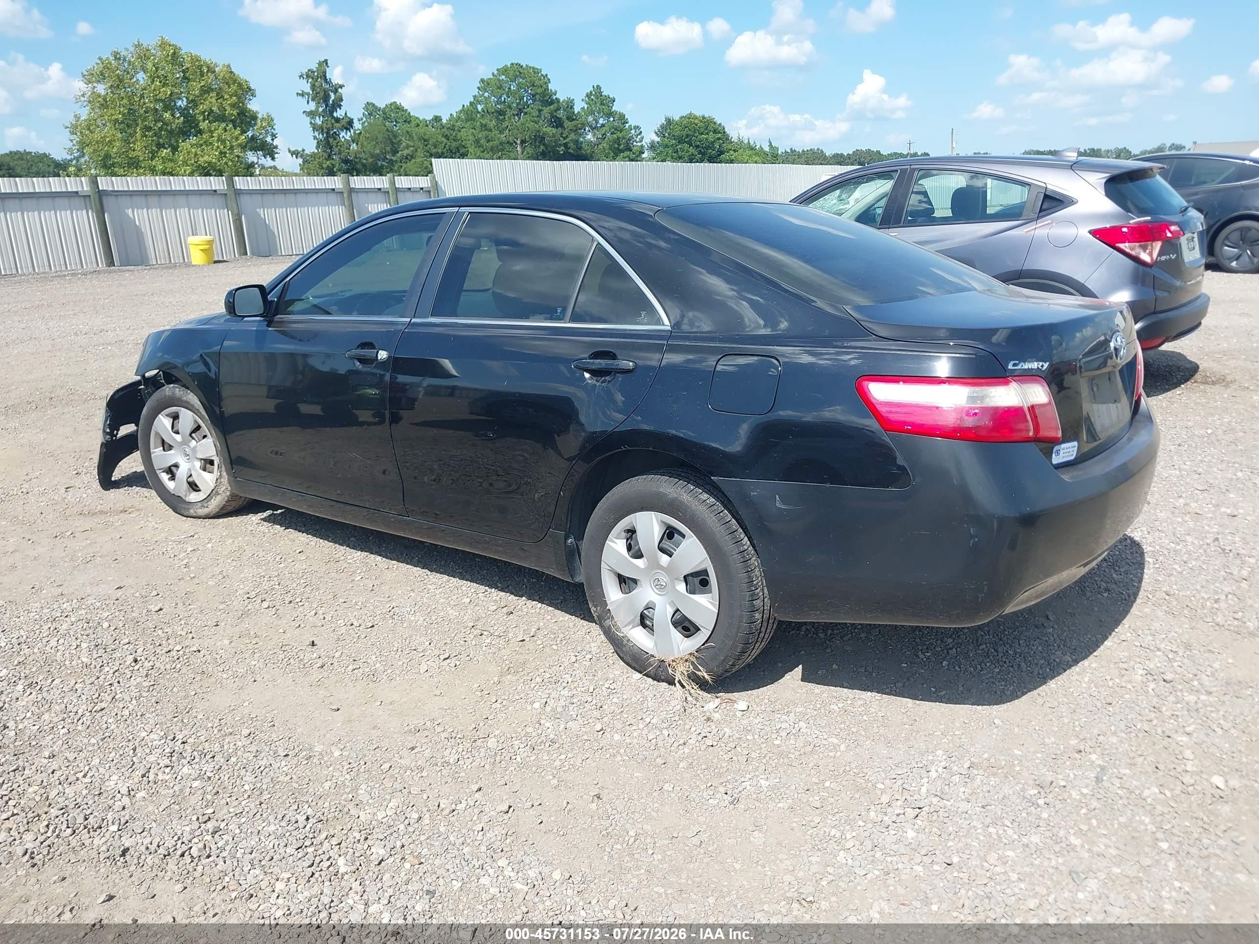 2008 Toyota Camry   Black vin: 4T1BE46K88U233134
