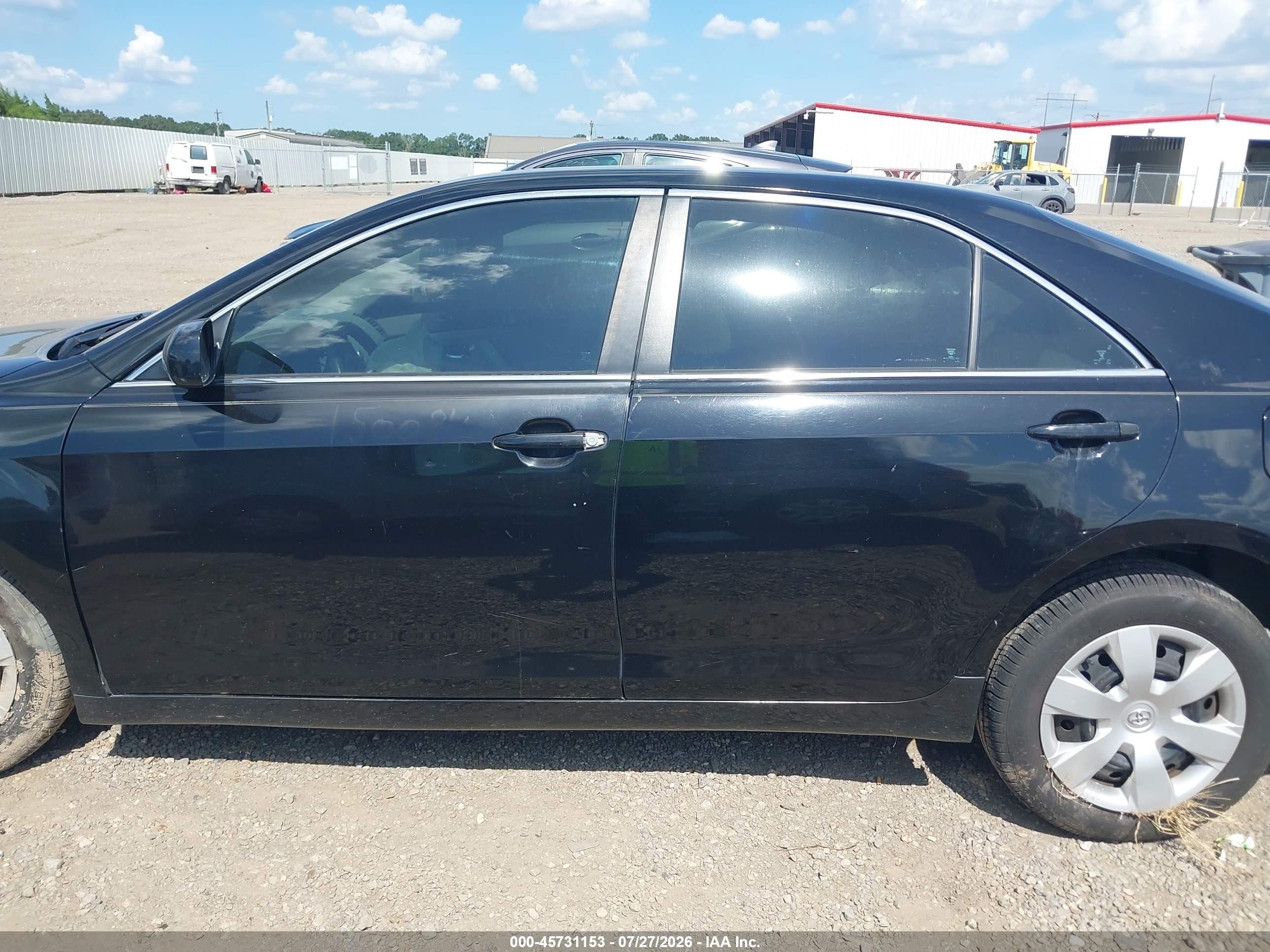 2008 Toyota Camry   Black vin: 4T1BE46K88U233134