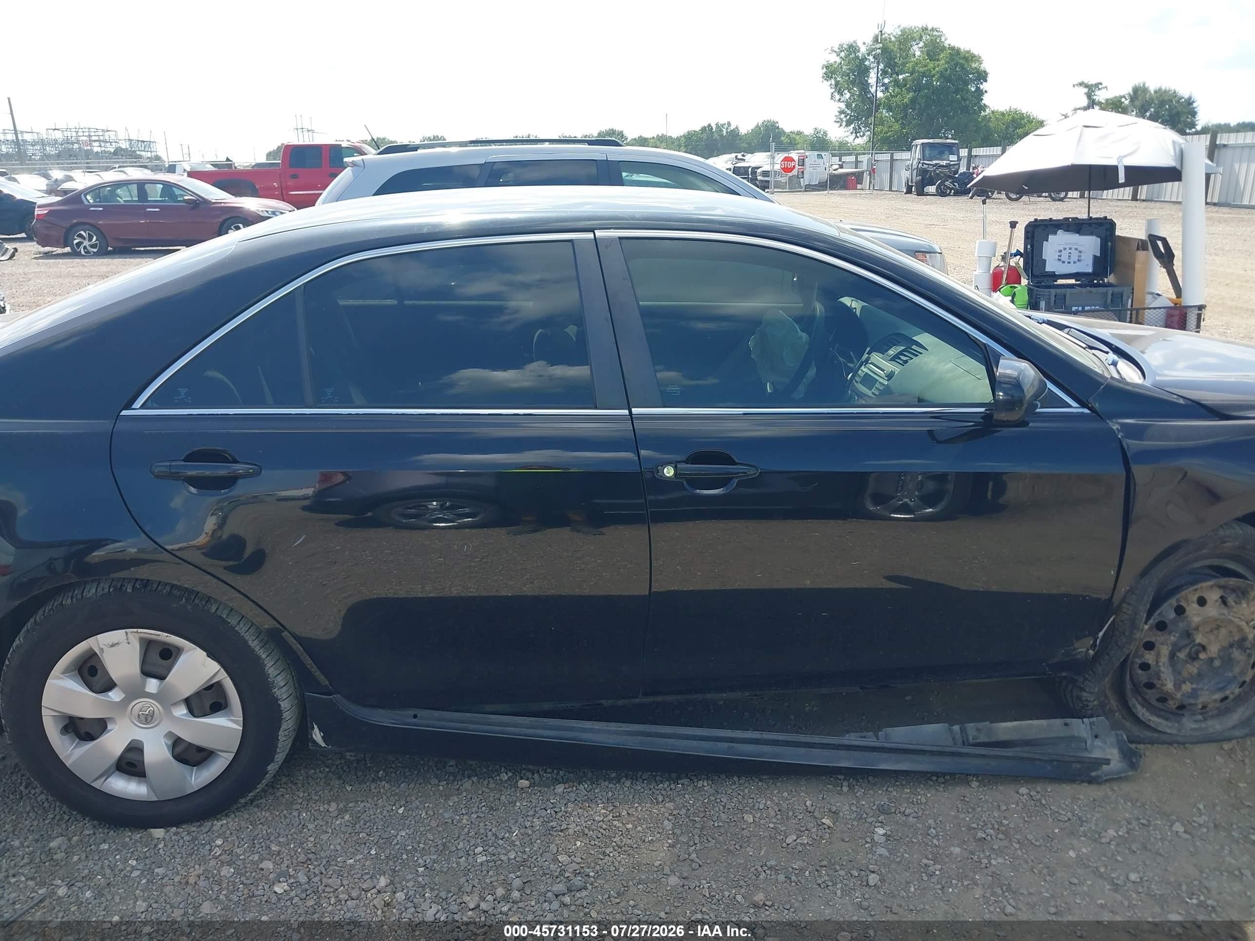 2008 Toyota Camry   Black vin: 4T1BE46K88U233134