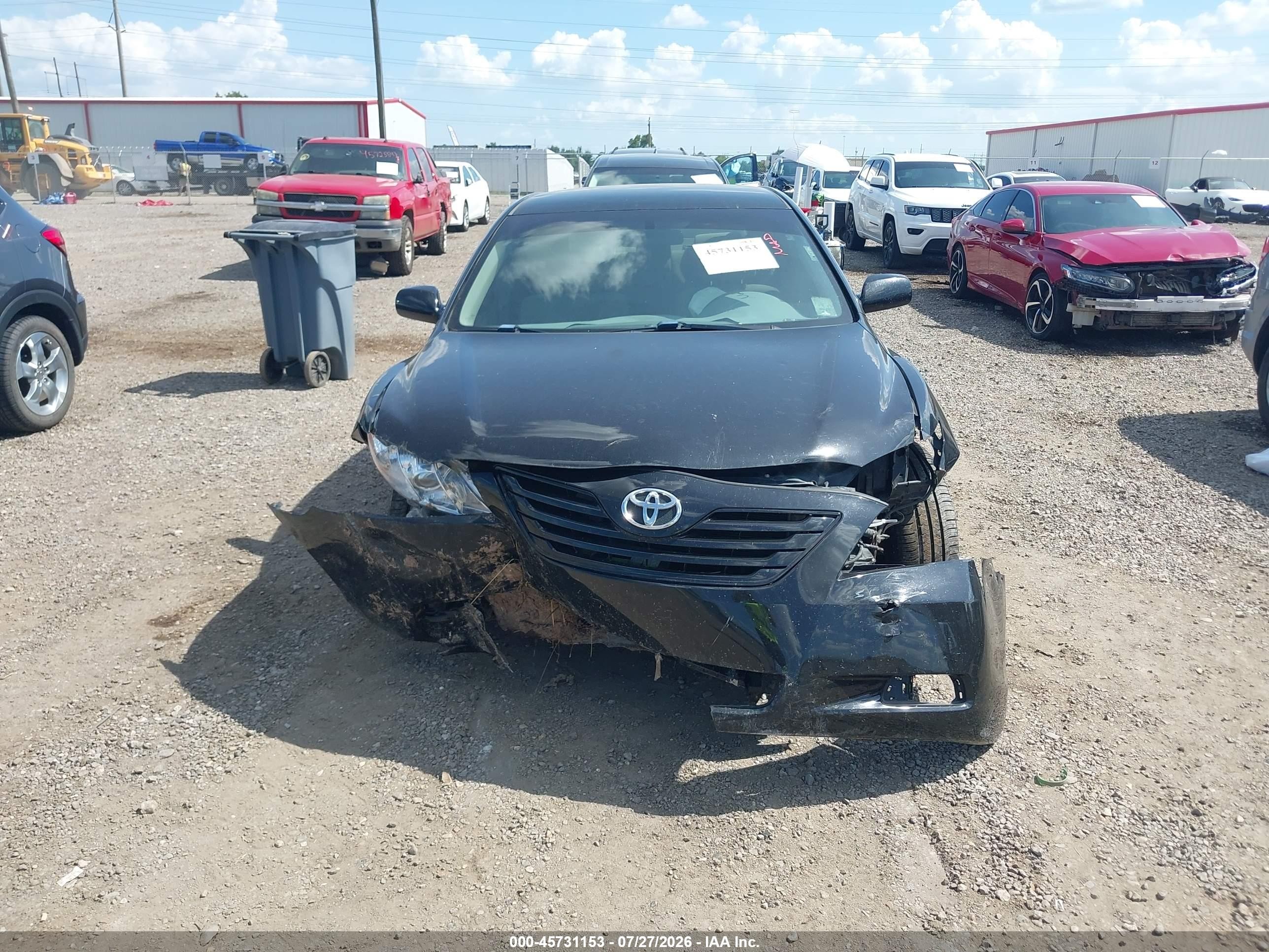 2008 Toyota Camry   Black vin: 4T1BE46K88U233134
