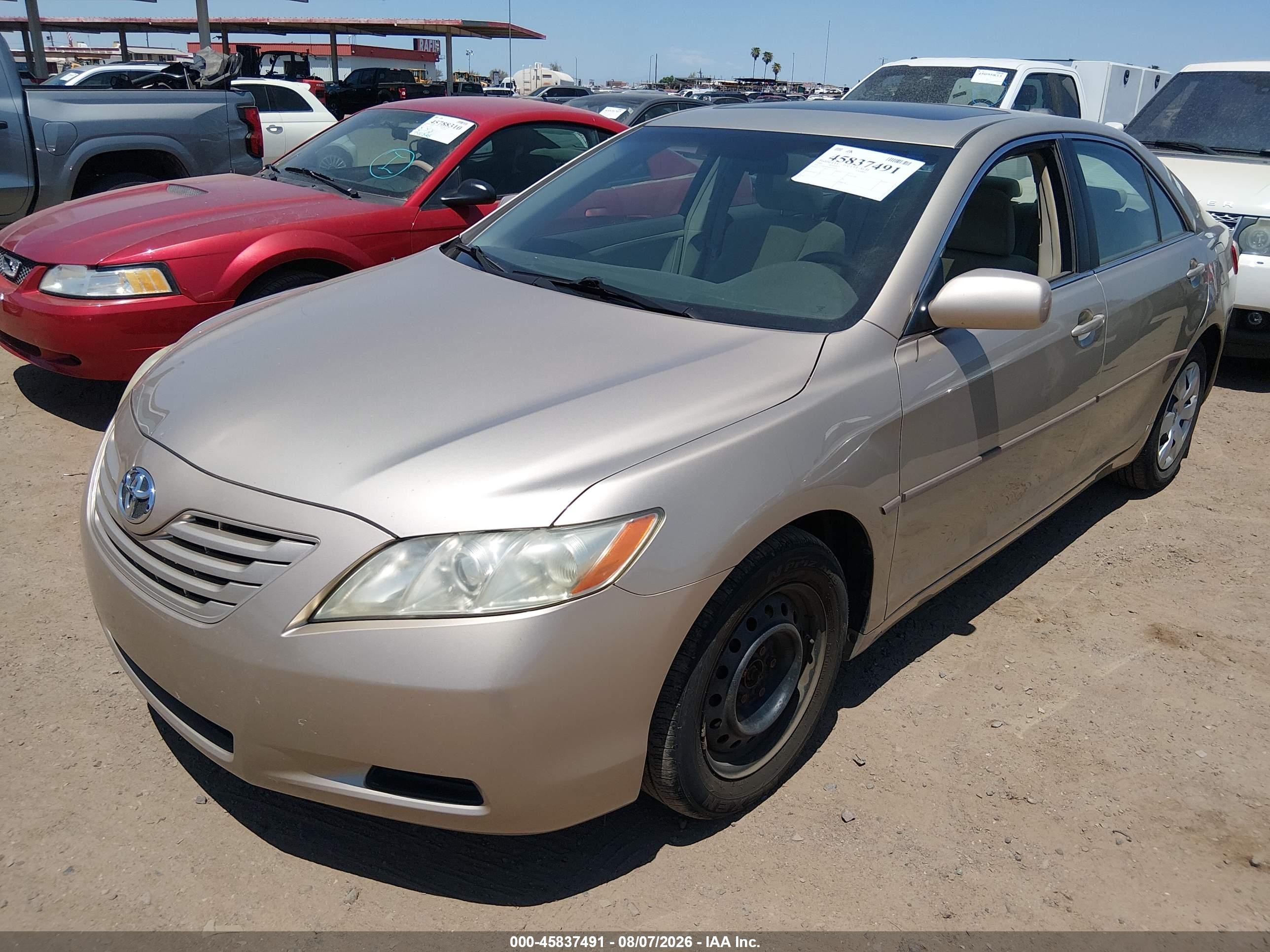 2008 Toyota Camry Le Beige vin: 4T1BE46K88U239970