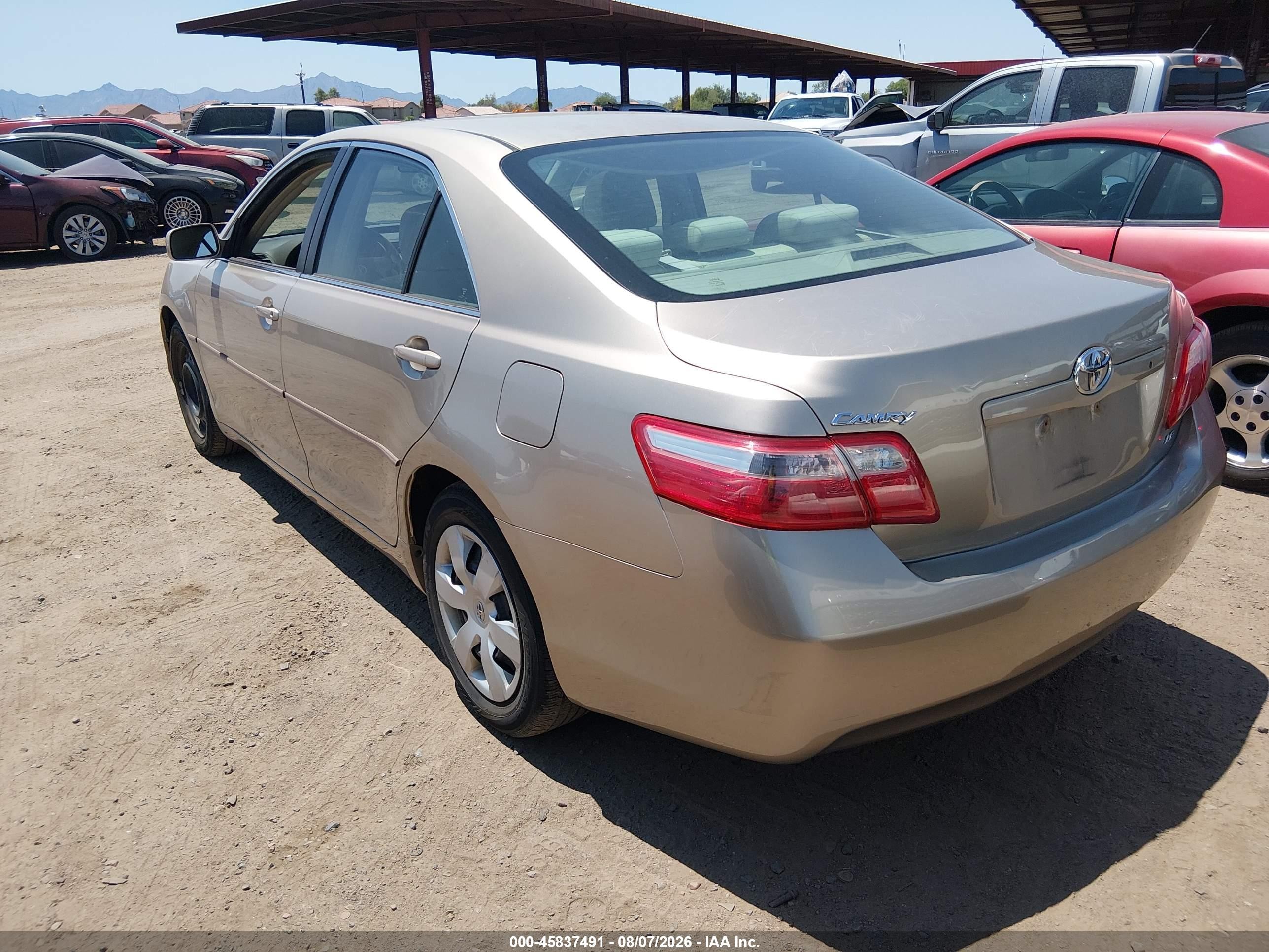 2008 Toyota Camry Le Beige vin: 4T1BE46K88U239970