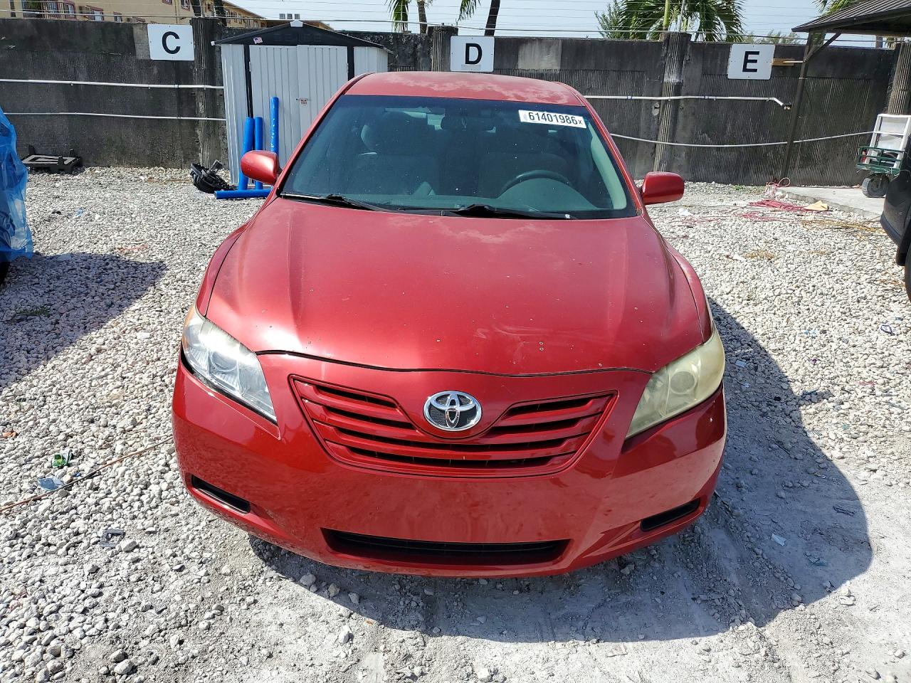 2008 Toyota Camry Le Red vin: 4T1BE46K88U246613