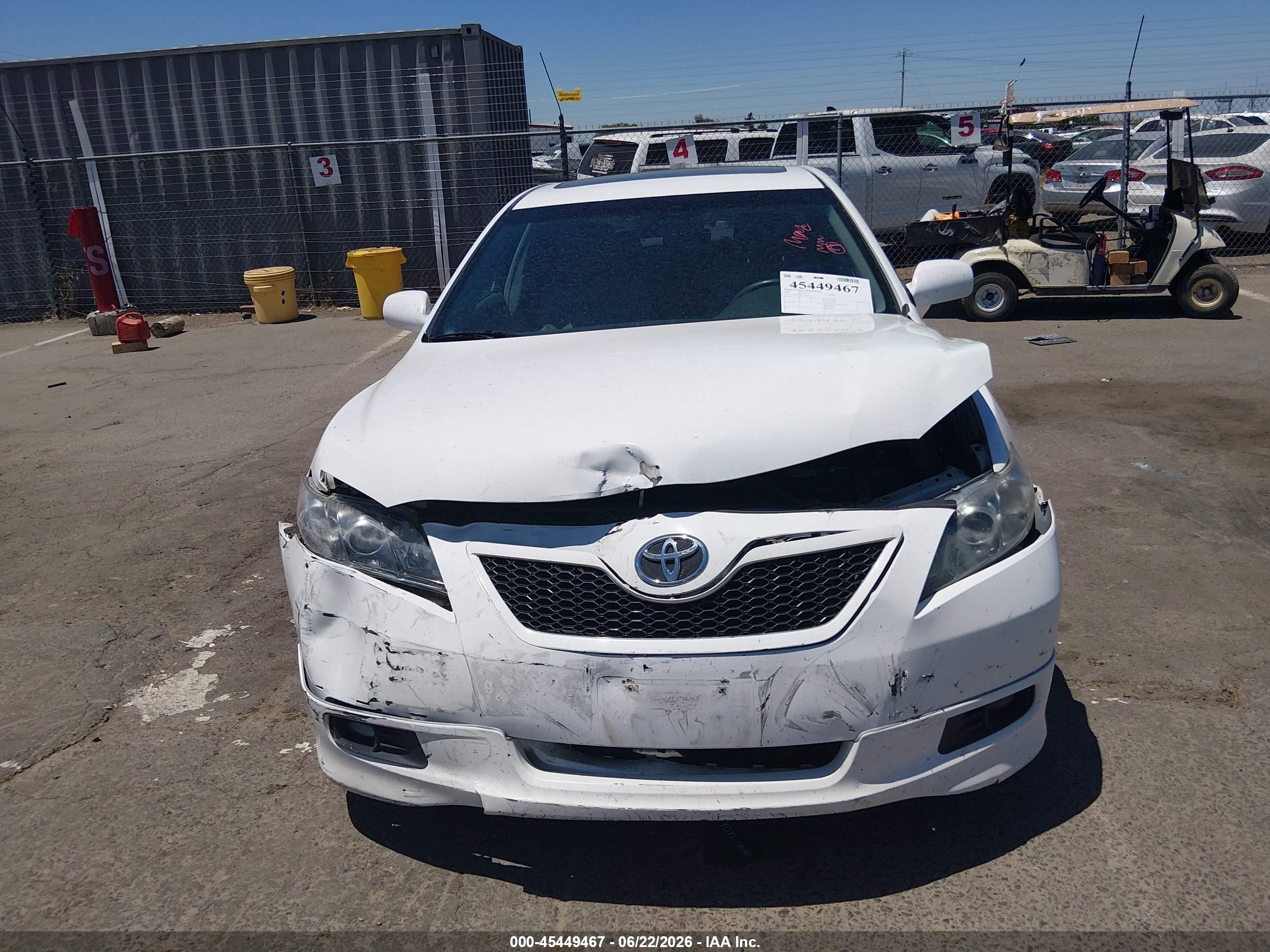 2008 Toyota Camry Se White vin: 4T1BE46K88U754130