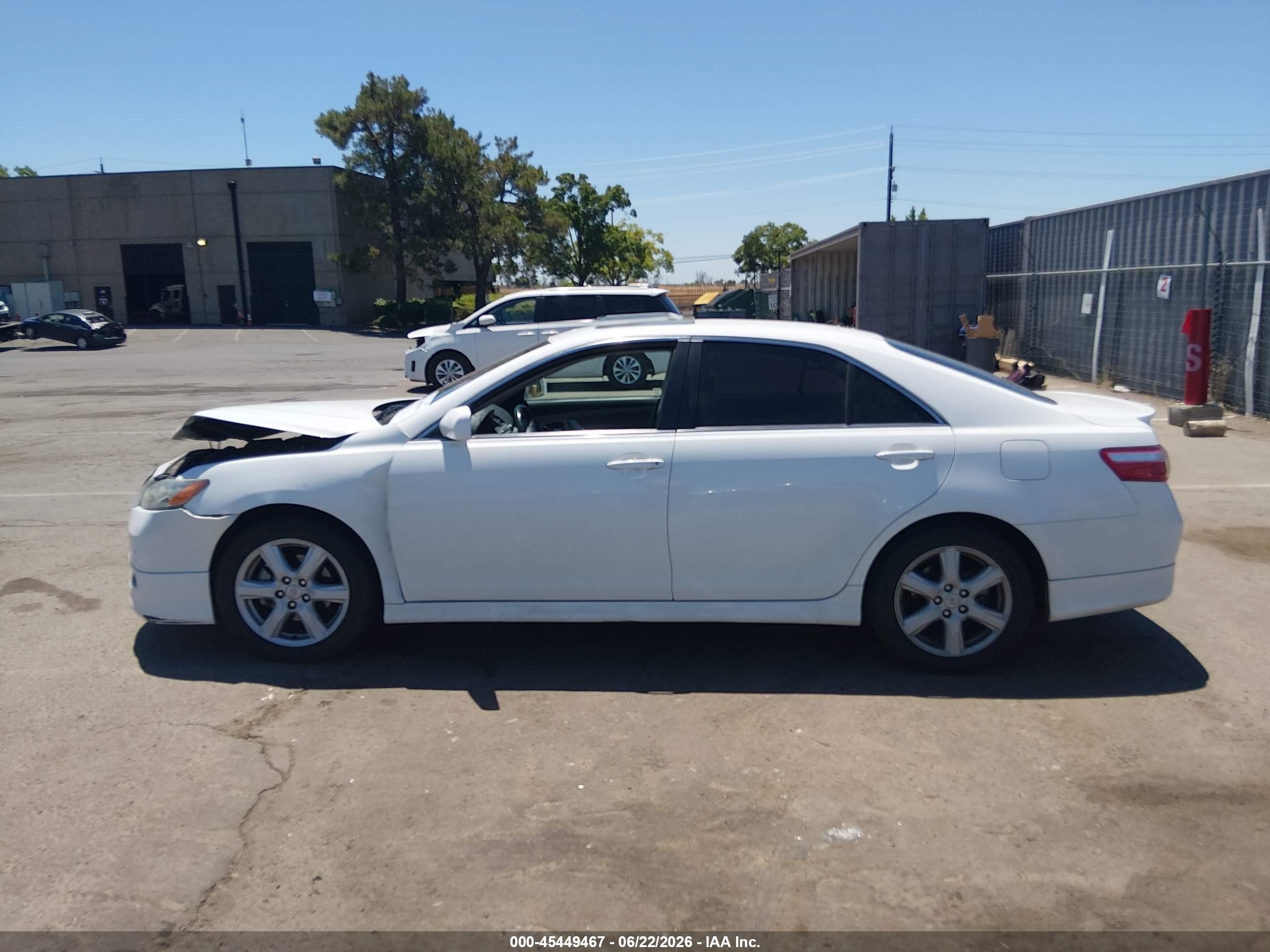 2008 Toyota Camry Se White vin: 4T1BE46K88U754130