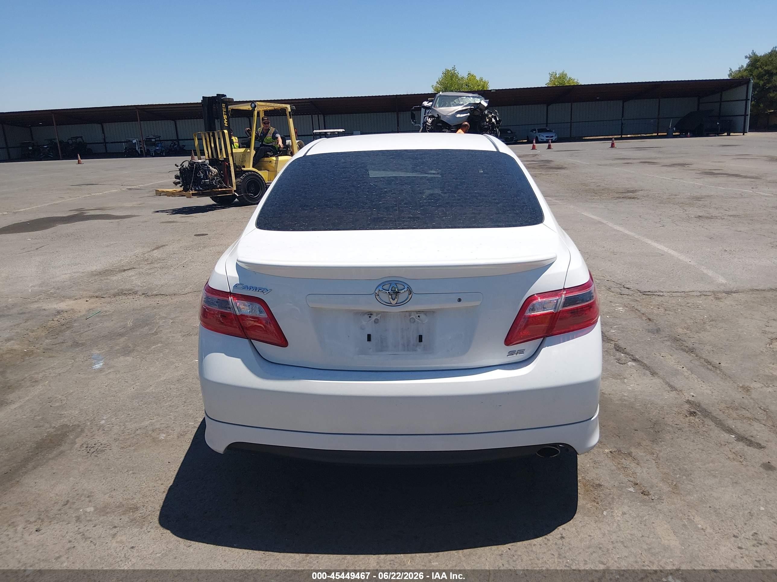 2008 Toyota Camry Se White vin: 4T1BE46K88U754130