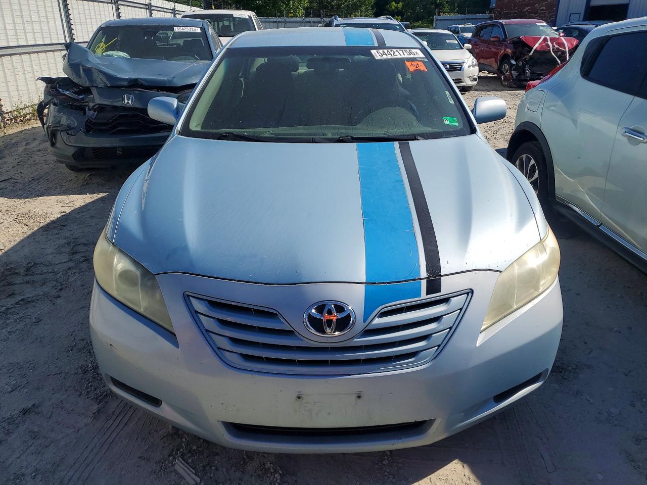 2008 Toyota Camry Le Blue vin: 4T1BE46K88U758260