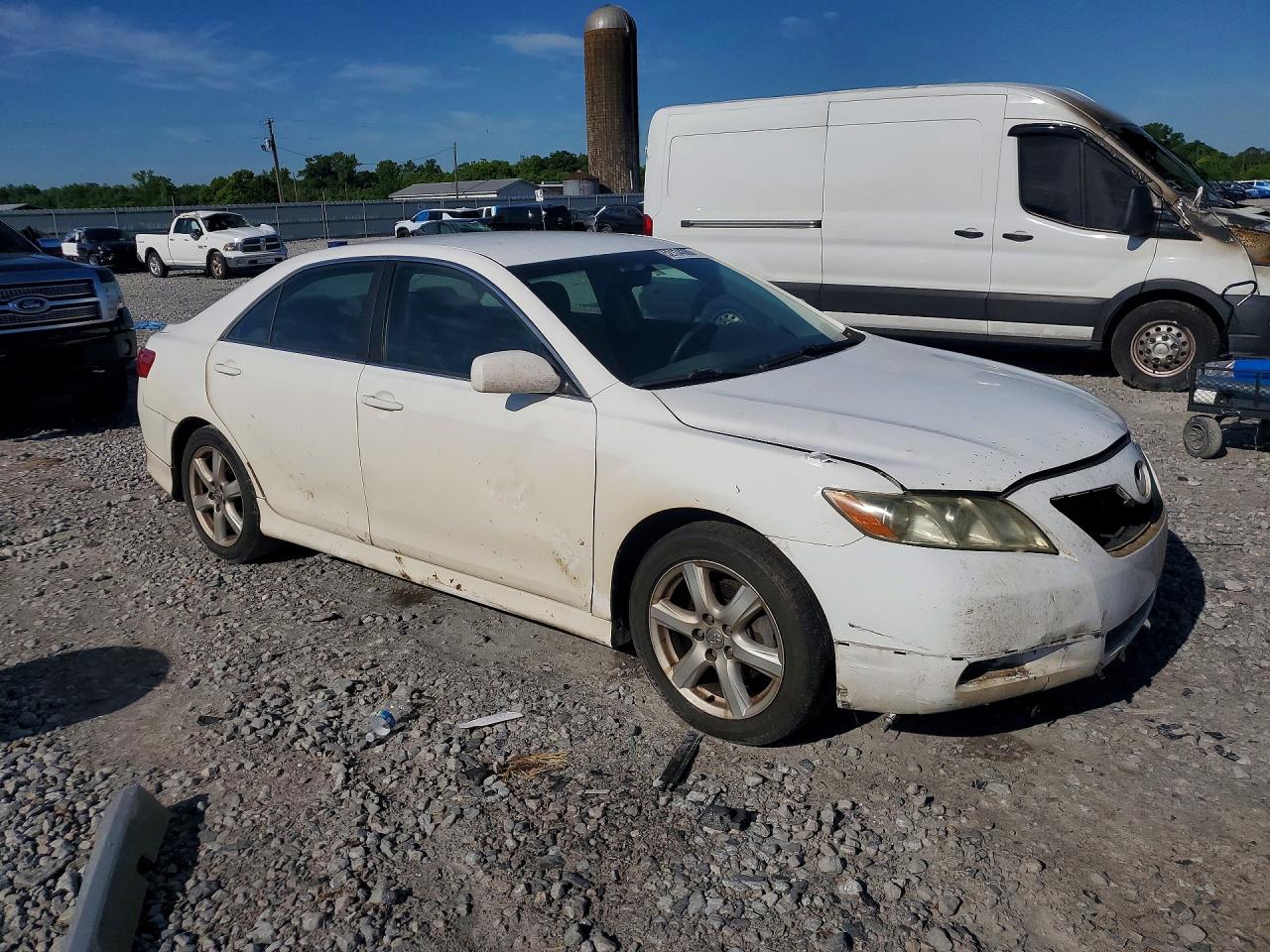 2008 Toyota Camry Se White vin: 4T1BE46K88U759991