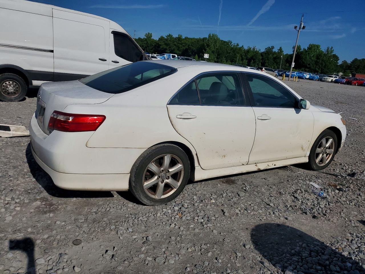 2008 Toyota Camry Se White vin: 4T1BE46K88U759991