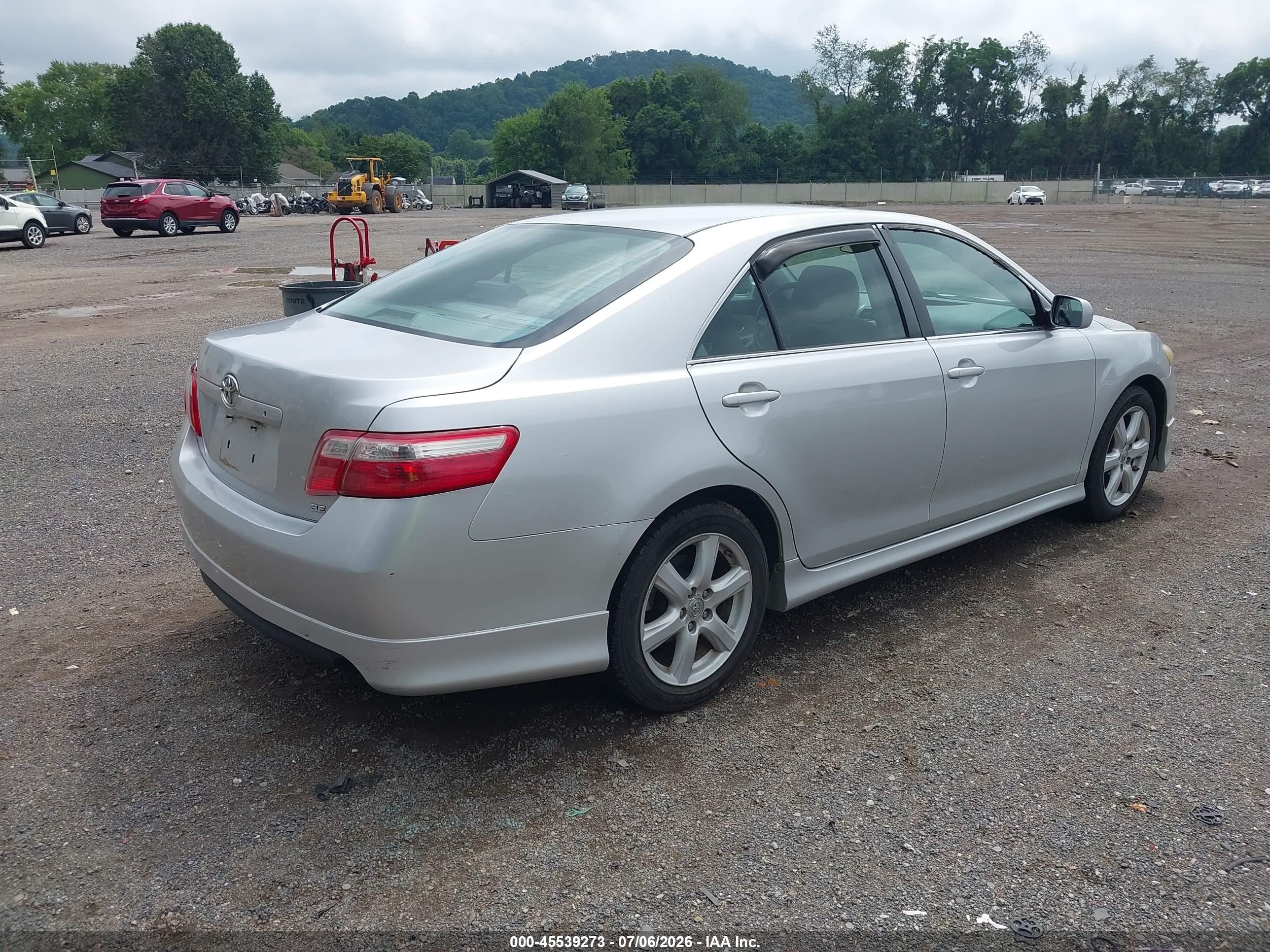 2008 Toyota Camry Ce/le/xle/se Silver vin: 4T1BE46K88U770408