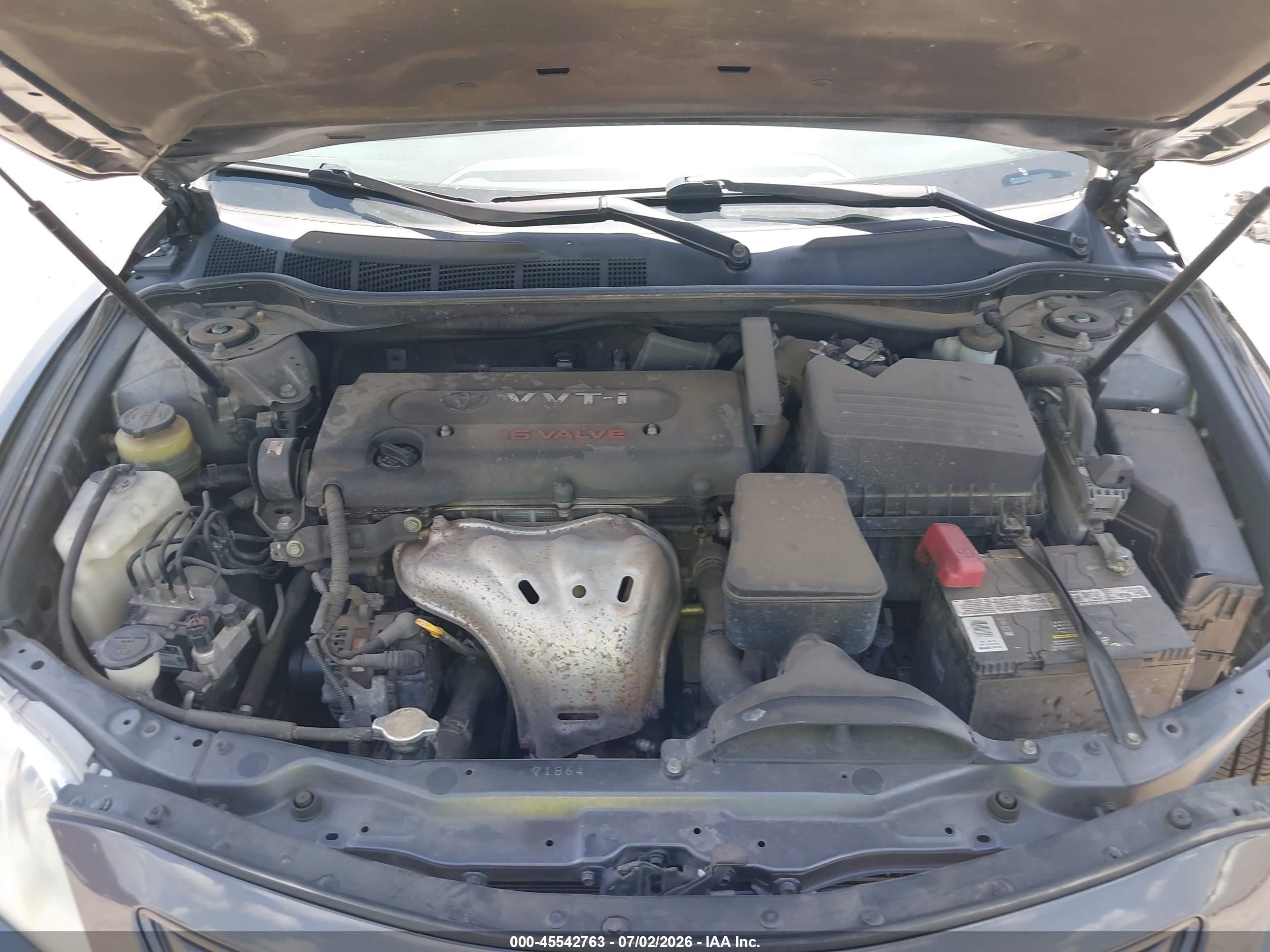 2008 Toyota Camry Le Gray vin: 4T1BE46K88U771655