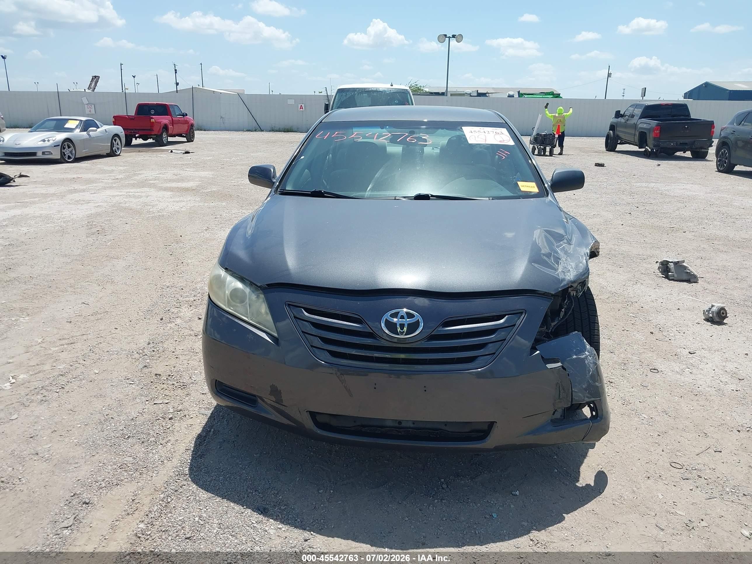 2008 Toyota Camry Le Gray vin: 4T1BE46K88U771655