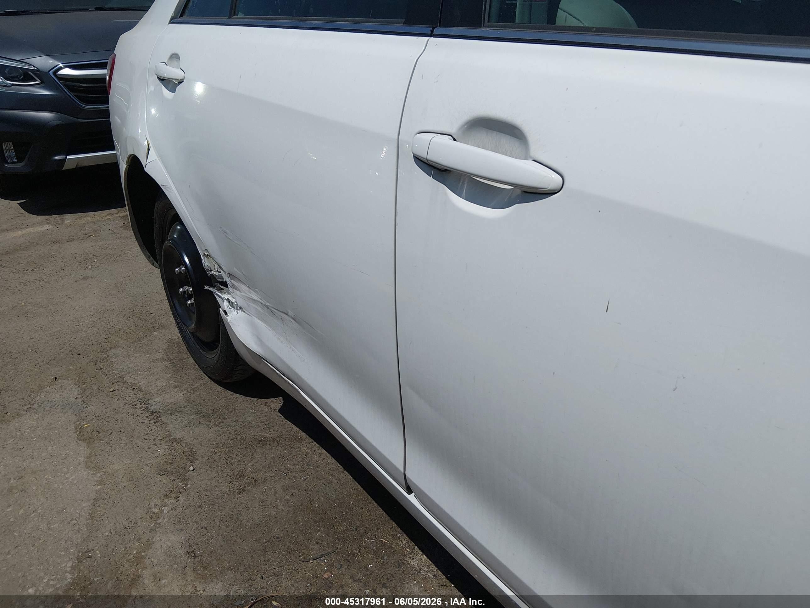 2008 Toyota Camry Xle White vin: 4T1BE46K88U788150