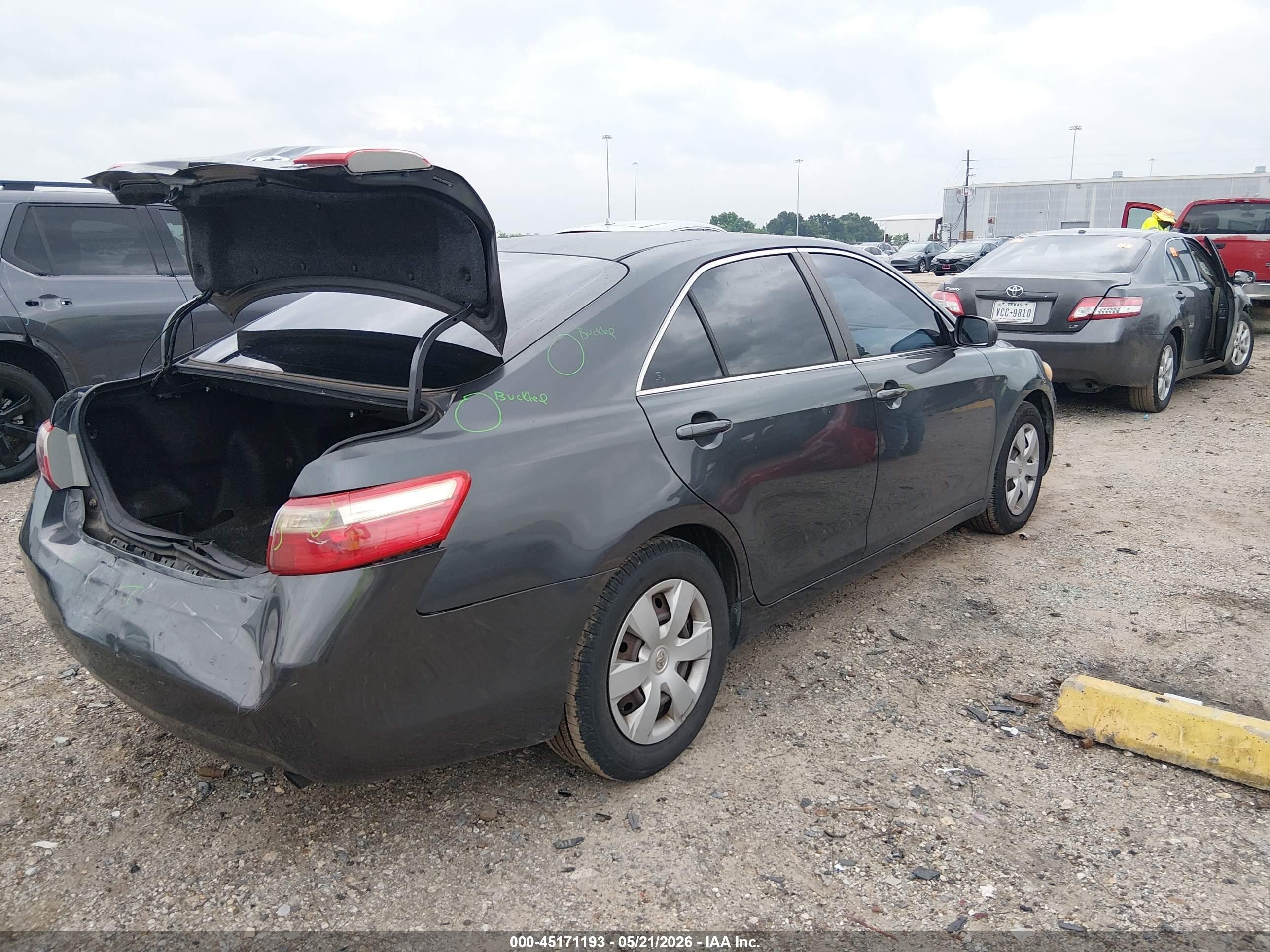 2009 Toyota Camry Le Gray vin: 4T1BE46K89U269827