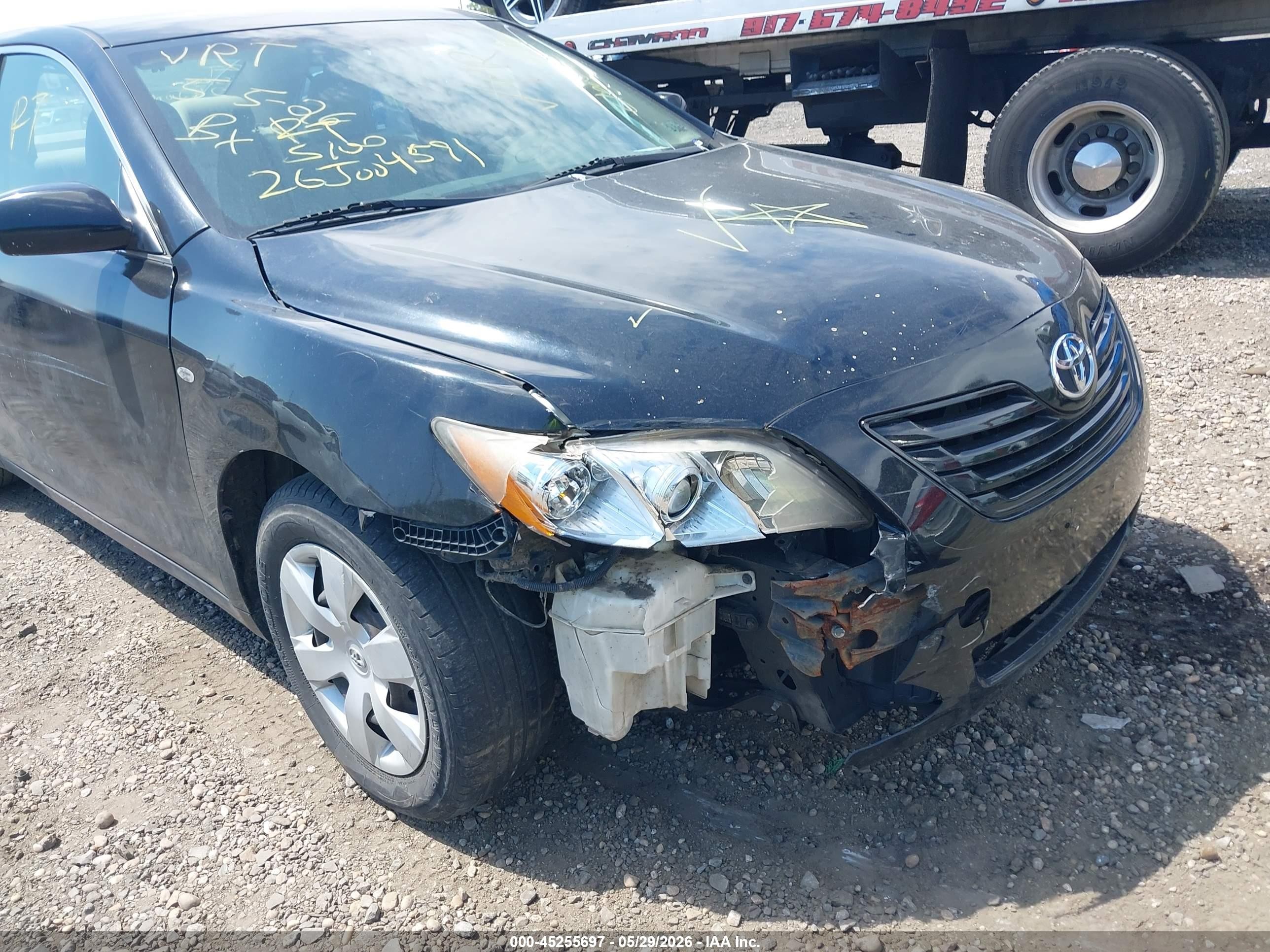 2009 Toyota Camry Le Black vin: 4T1BE46K89U272095