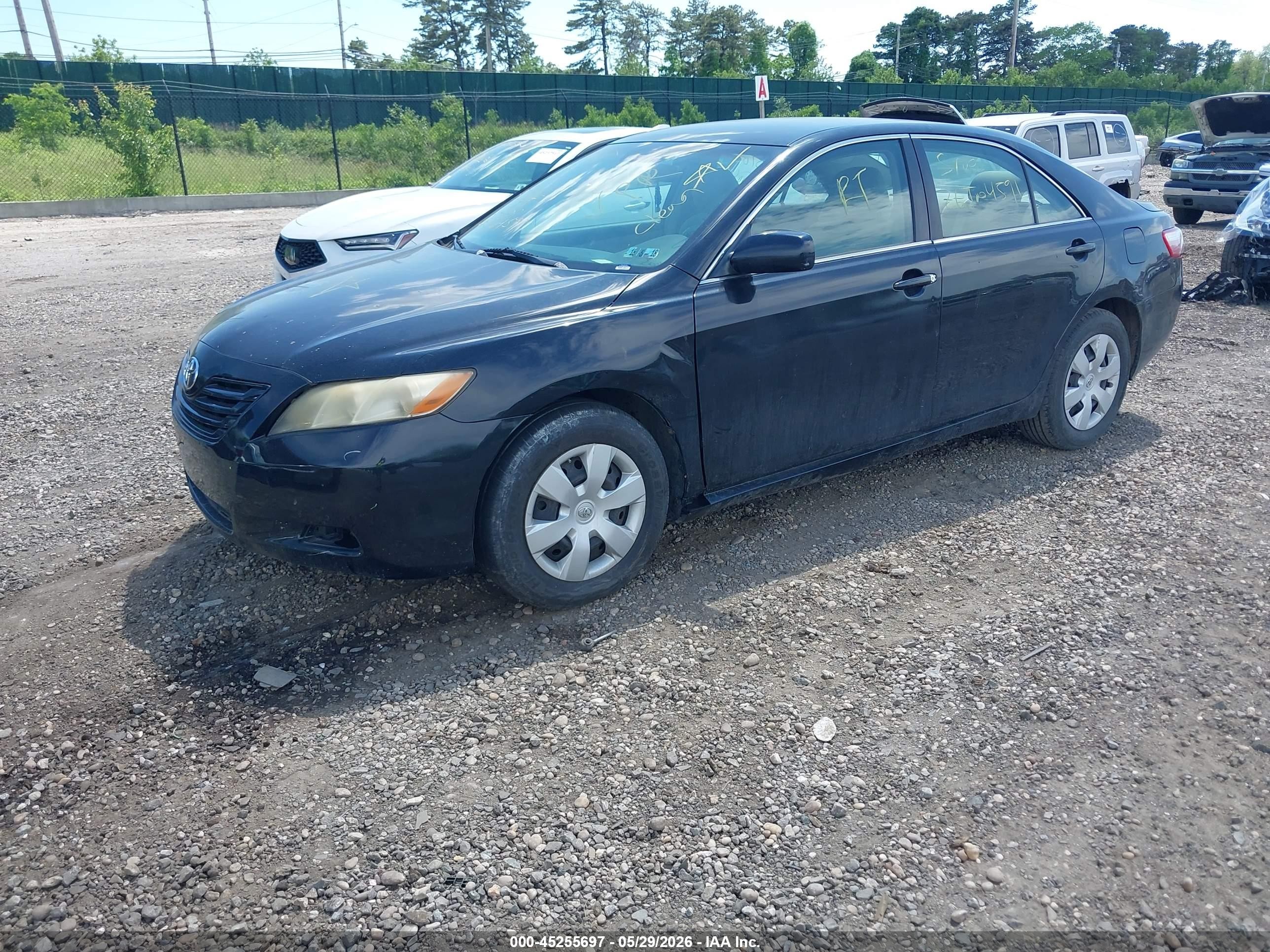 2009 Toyota Camry Le Black vin: 4T1BE46K89U272095