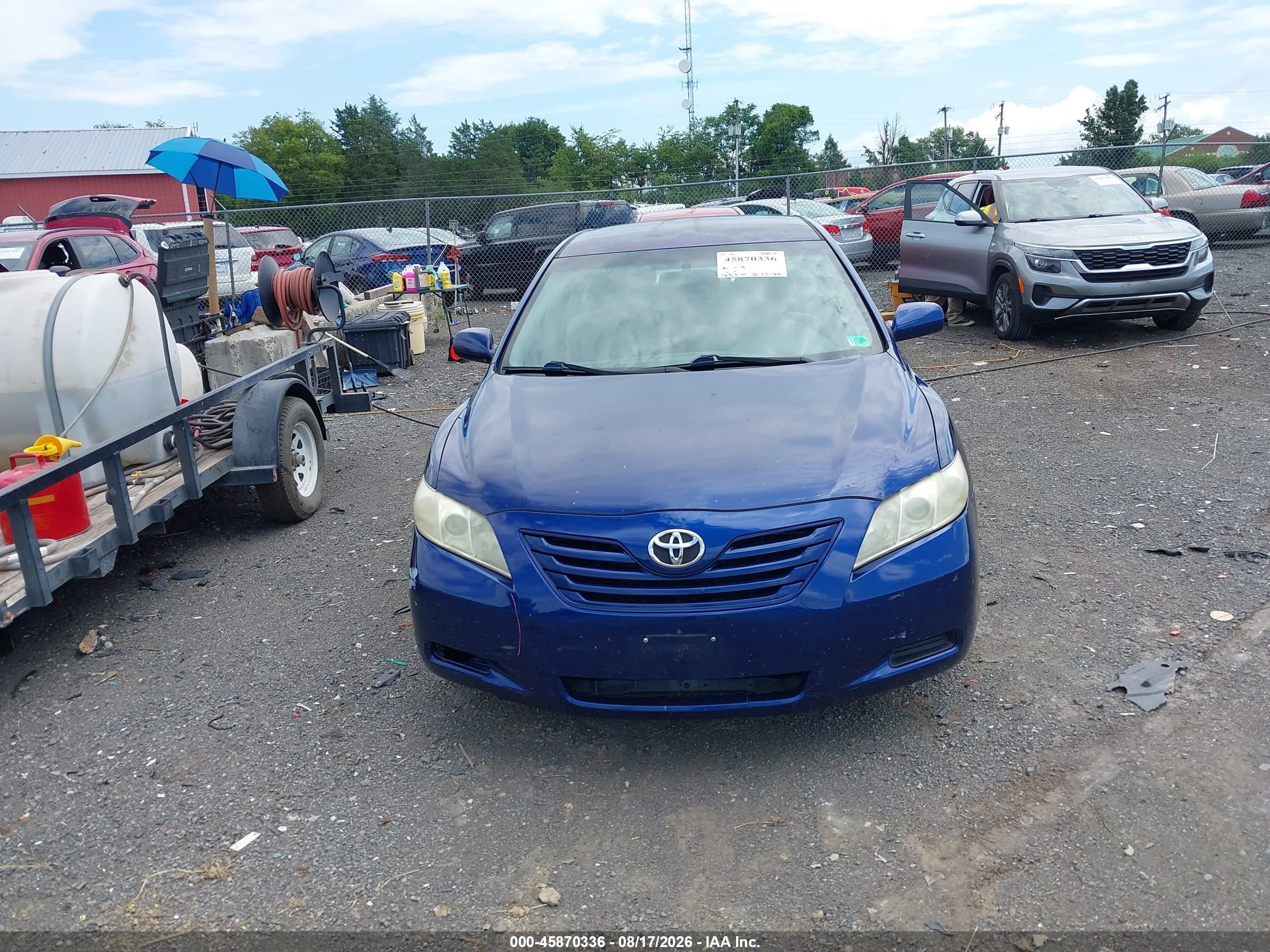 2009 Toyota Camry   Blue vin: 4T1BE46K89U288622