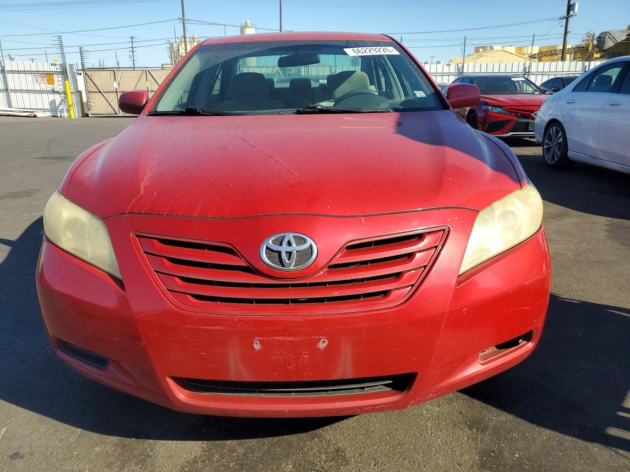 2009 Toyota Camry Le Red vin: 4T1BE46K89U291472