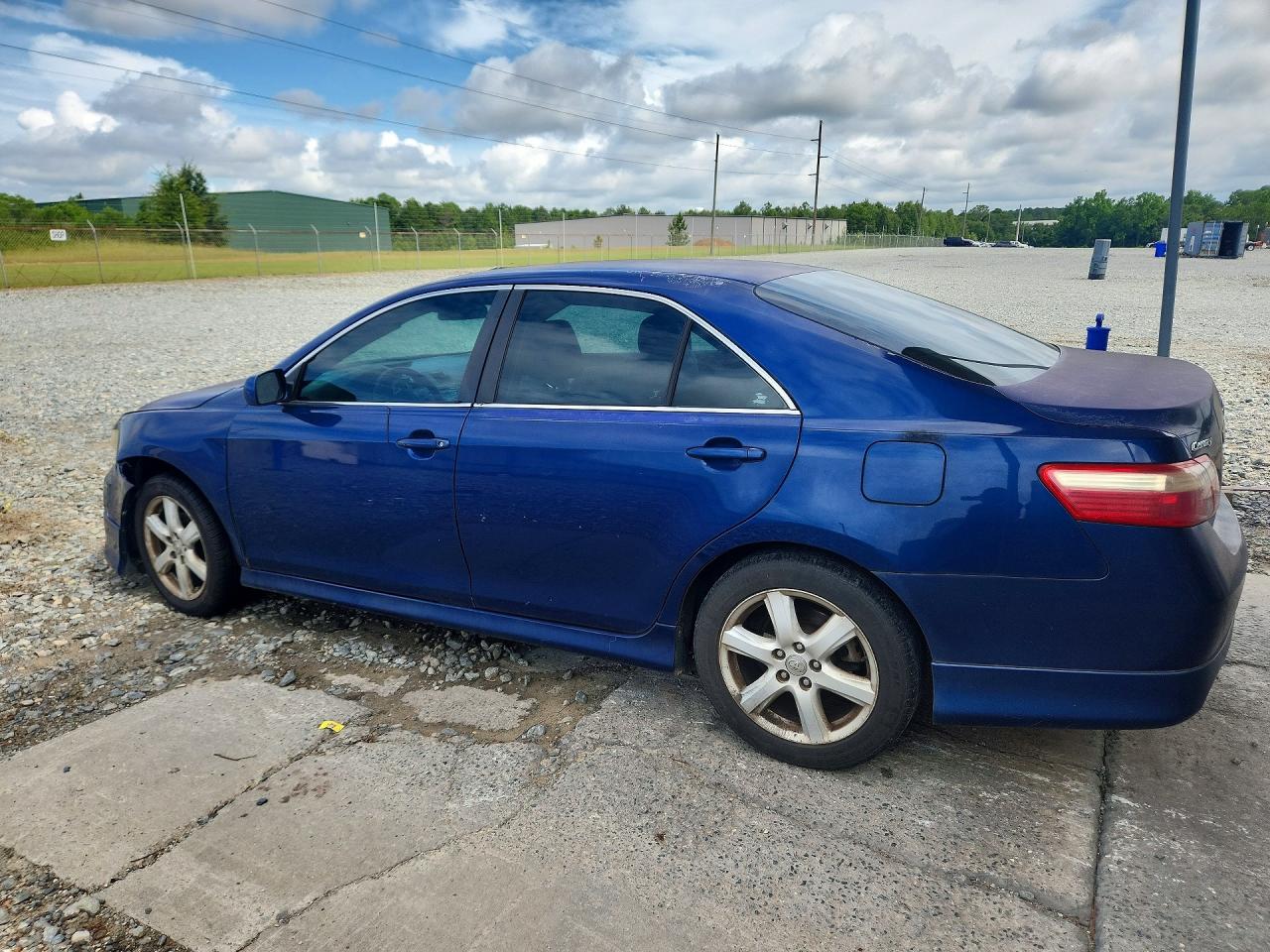 2009 Toyota Camry Se Blue vin: 4T1BE46K89U294453