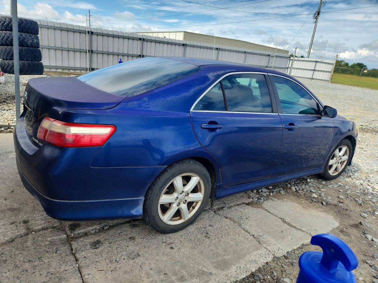 2009 Toyota Camry Se Blue vin: 4T1BE46K89U294453