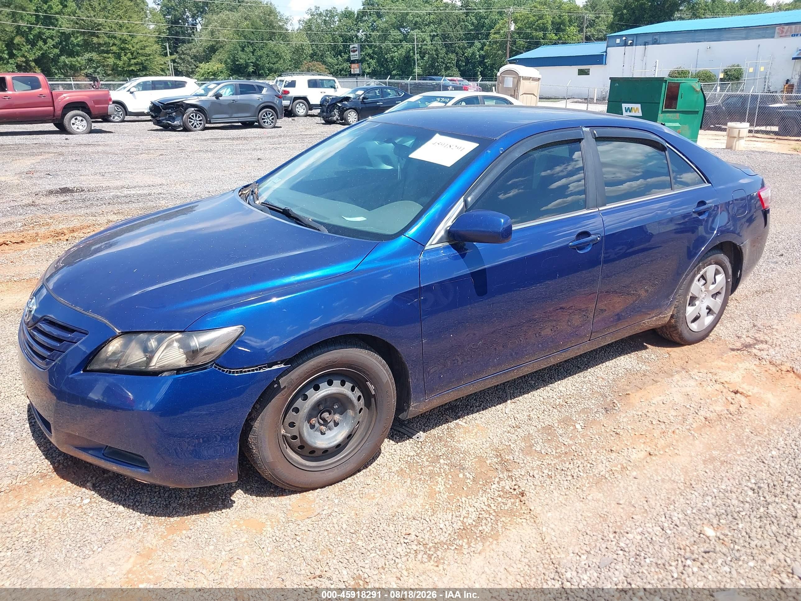 2009 Toyota Camry   Blue vin: 4T1BE46K89U308979