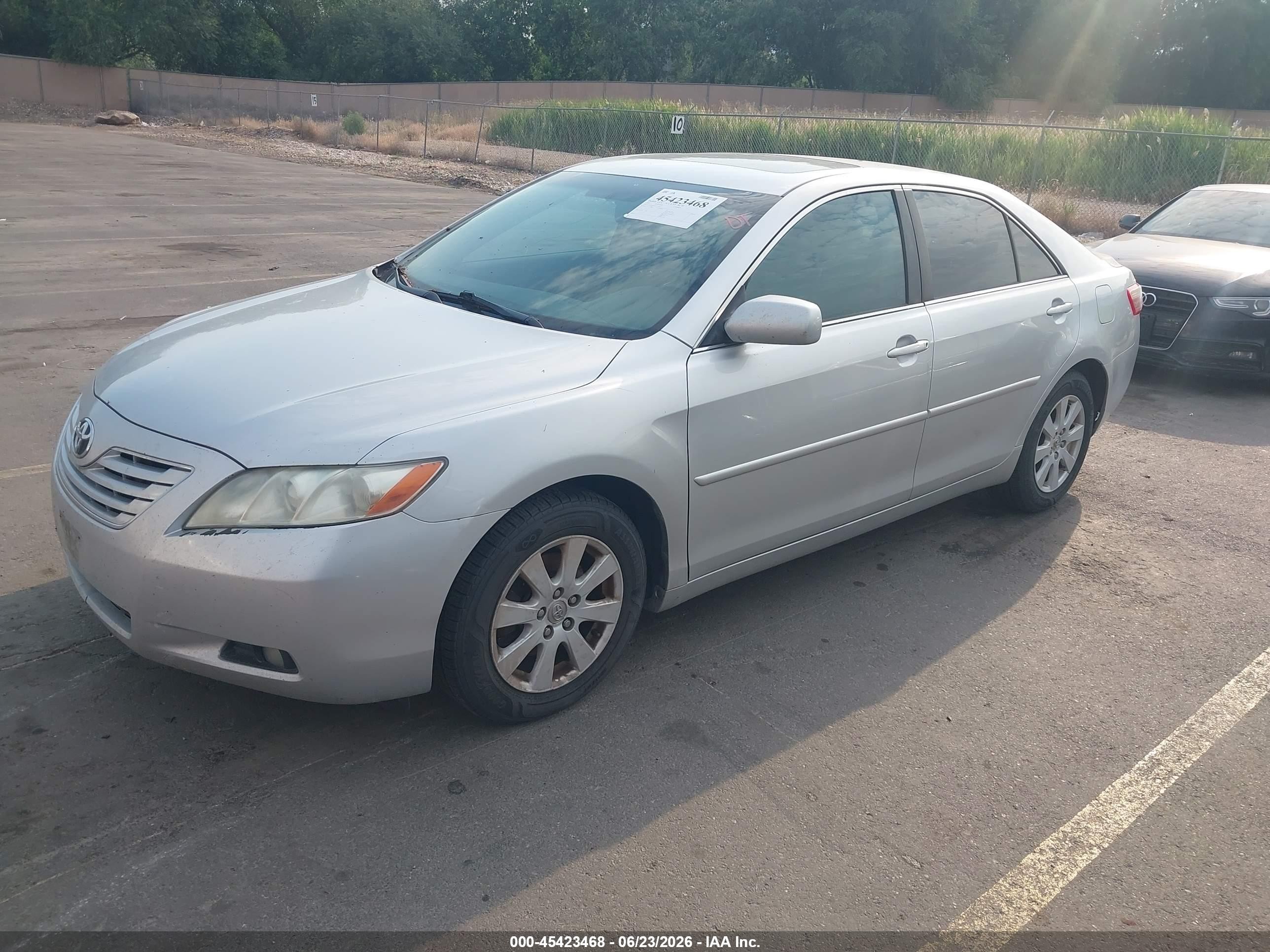 2009 Toyota Camry Xle Silver vin: 4T1BE46K89U339391