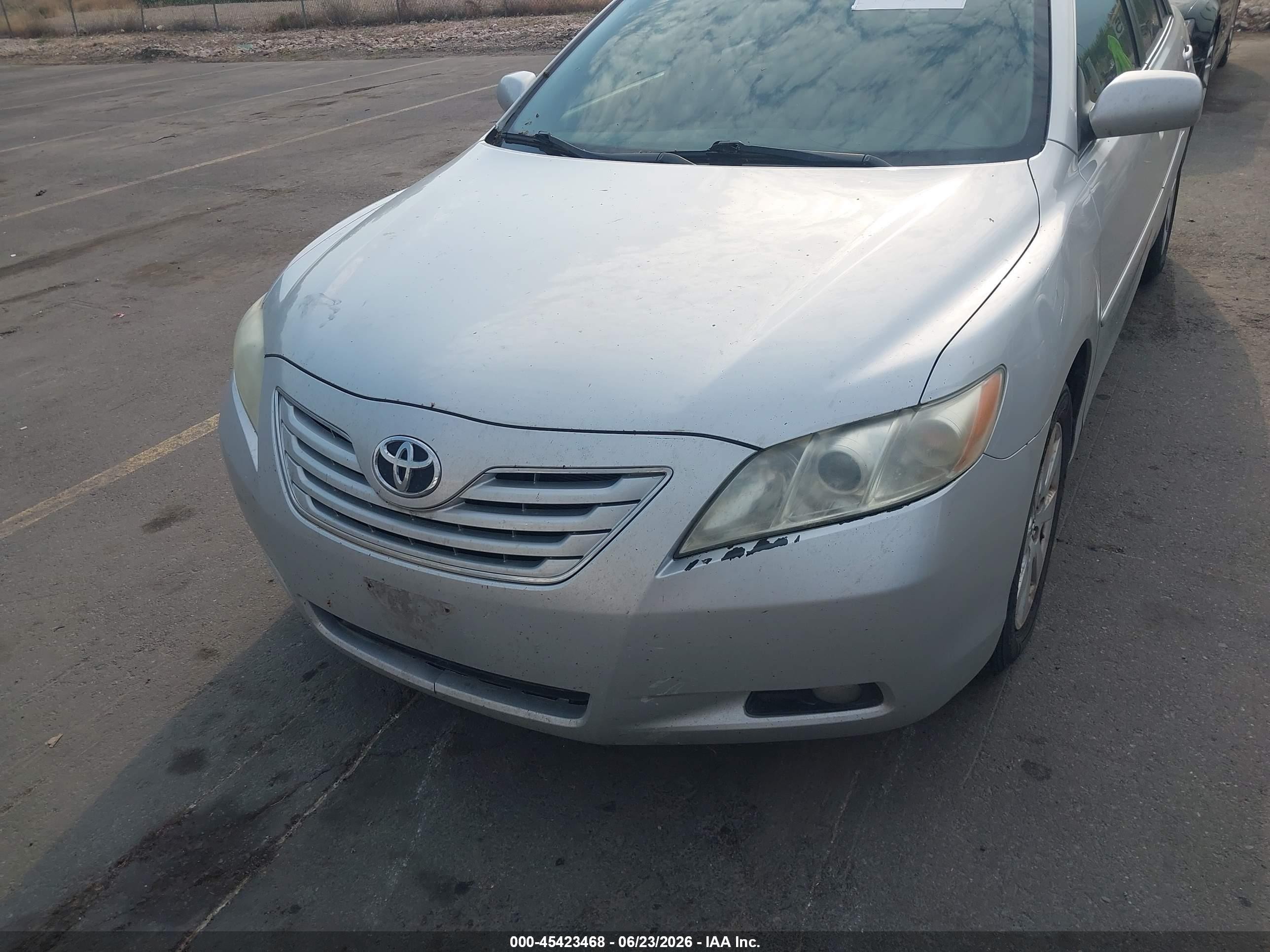 2009 Toyota Camry Xle Silver vin: 4T1BE46K89U339391