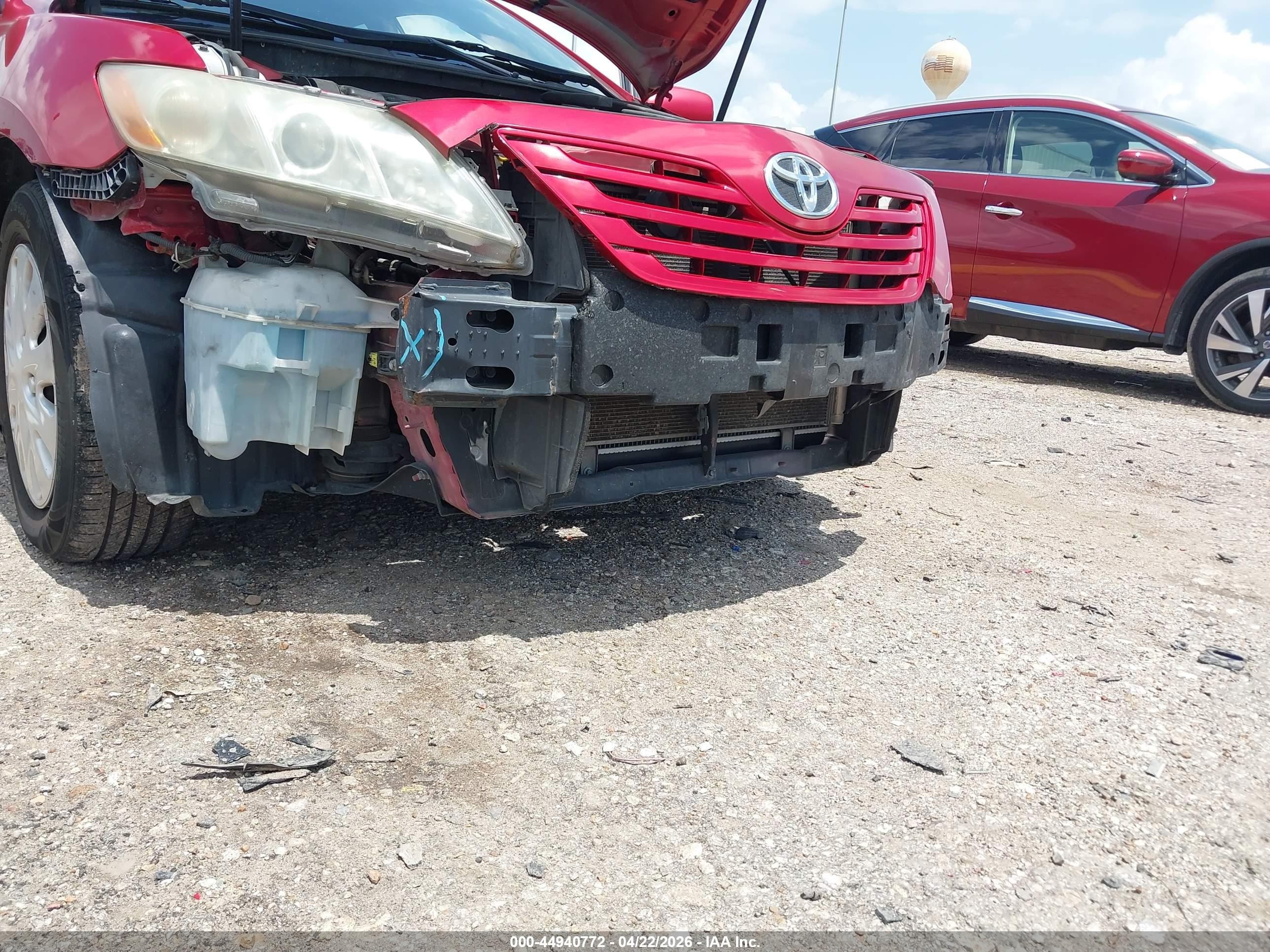 2009 Toyota Camry Le Red vin: 4T1BE46K89U342193