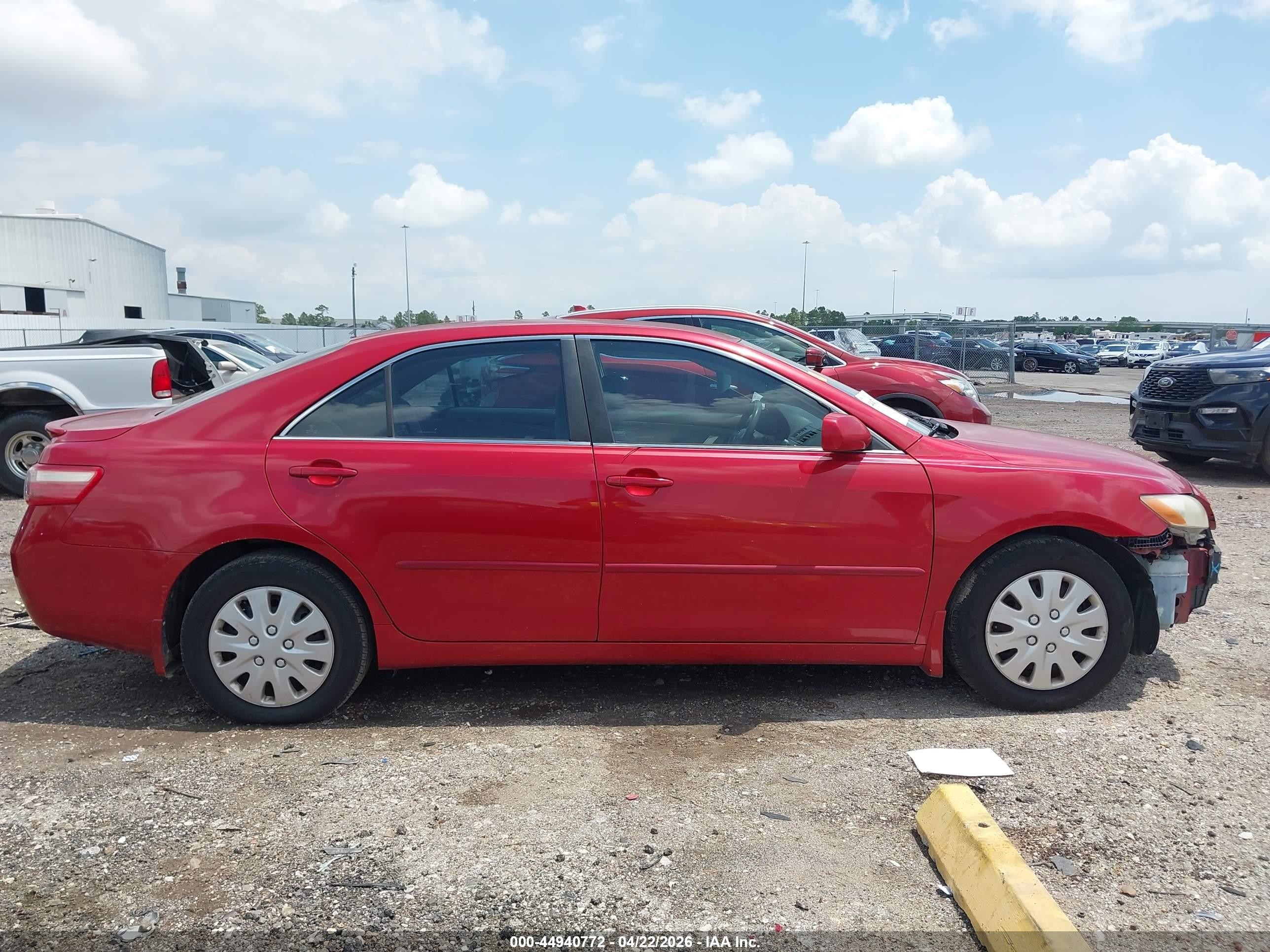 2009 Toyota Camry Le Red vin: 4T1BE46K89U342193
