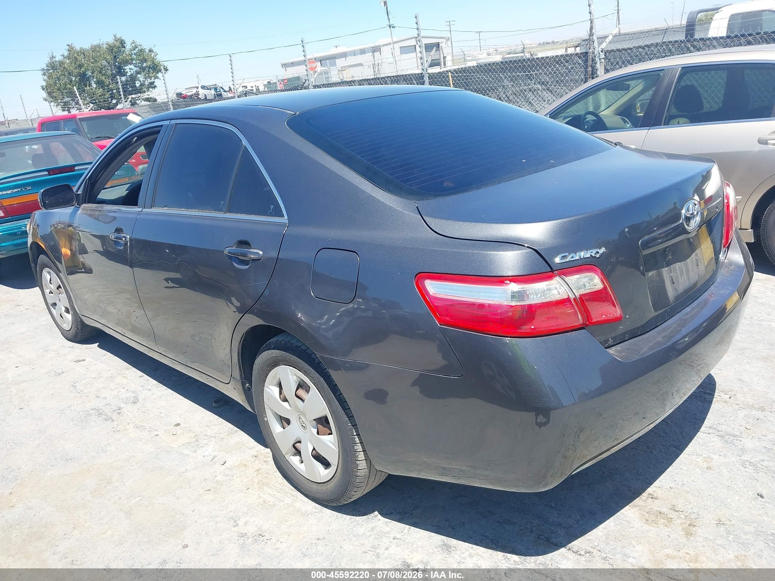 2009 Toyota Camry Le Gray vin: 4T1BE46K89U351380