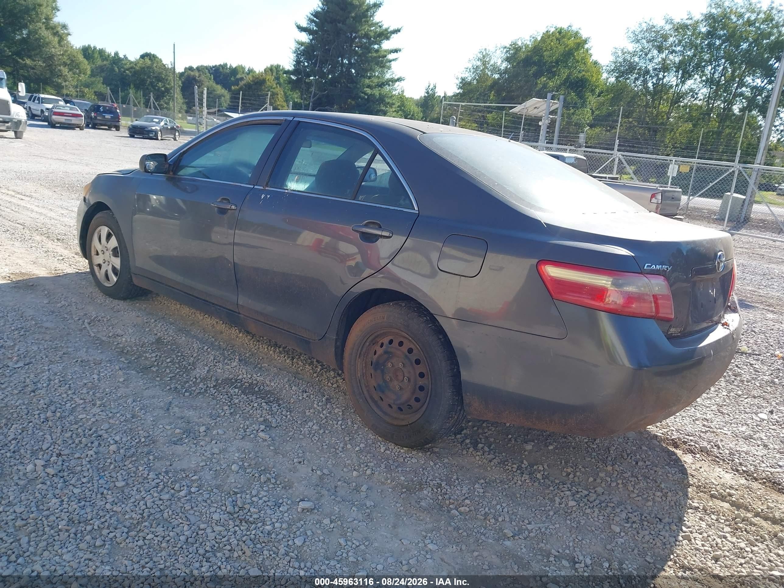 2009 Toyota Camry Le Gray vin: 4T1BE46K89U360676