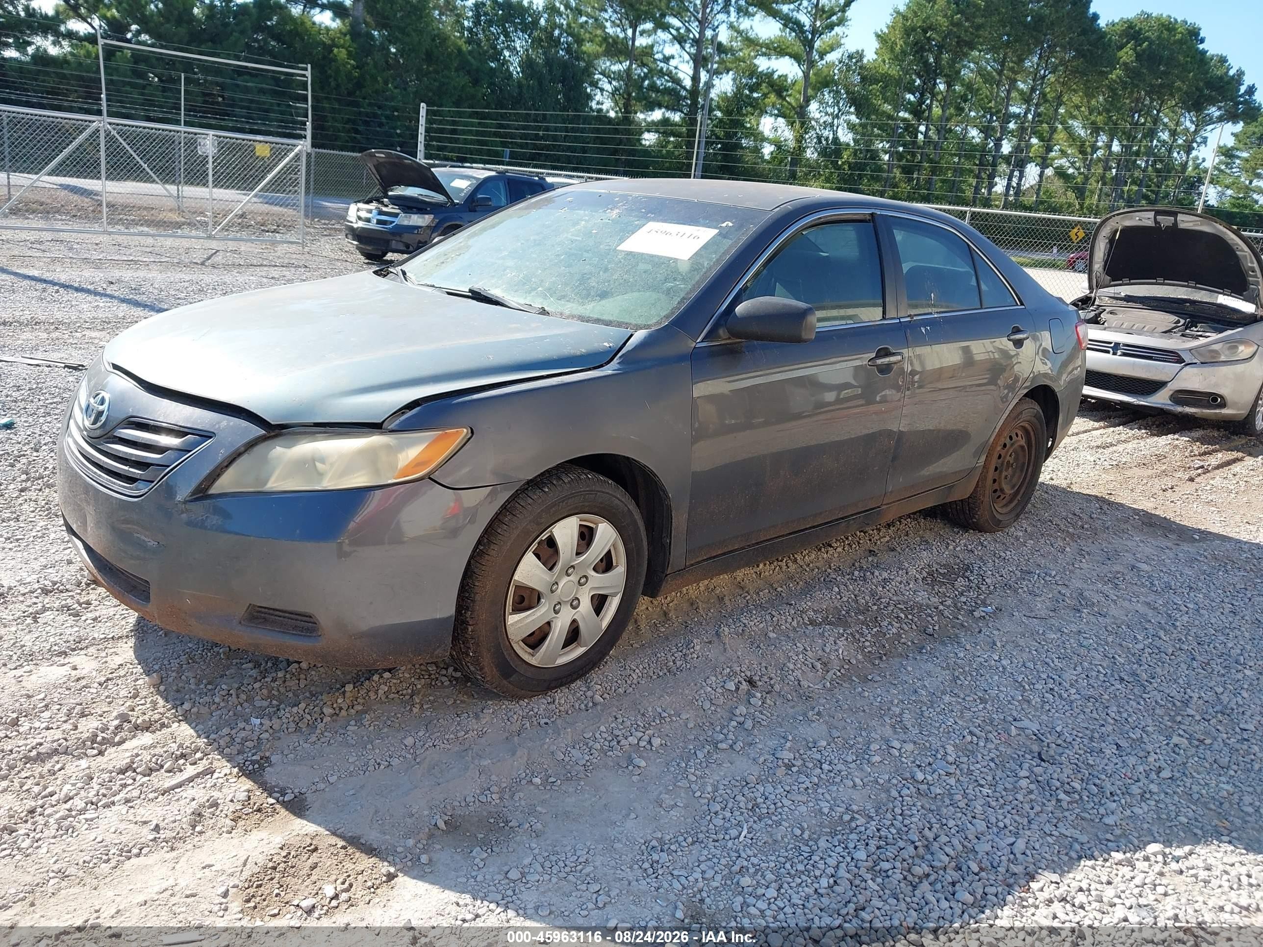2009 Toyota Camry Le Gray vin: 4T1BE46K89U360676