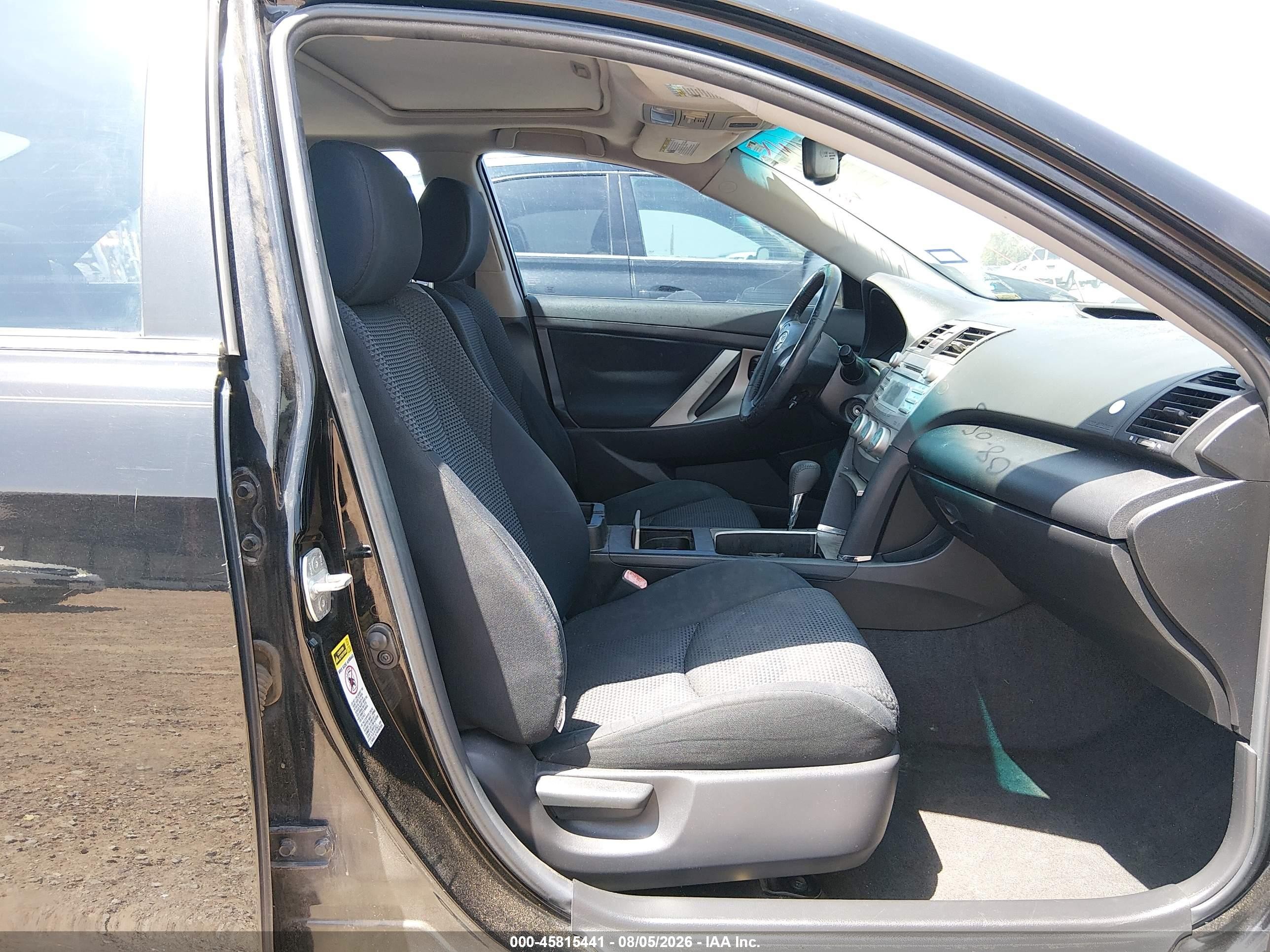 2009 Toyota Camry Se Black vin: 4T1BE46K89U395735